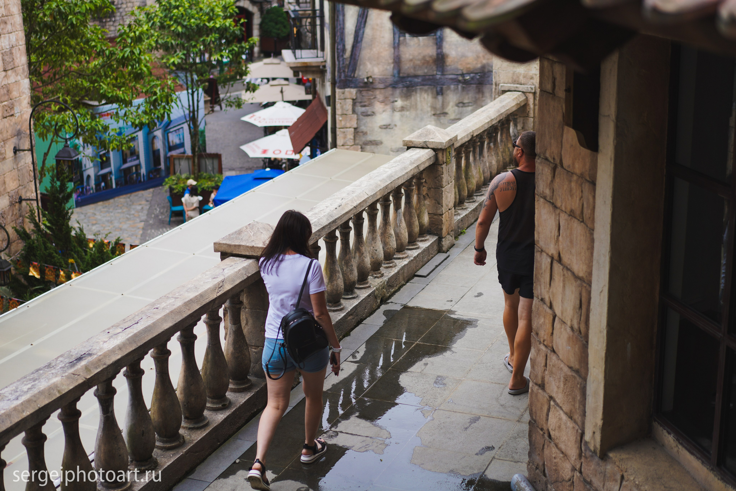 Ба На Хилс Руки Бога Золотой мост. Фотограф Сергей Кишкель Дананг Нячанг Фукуок