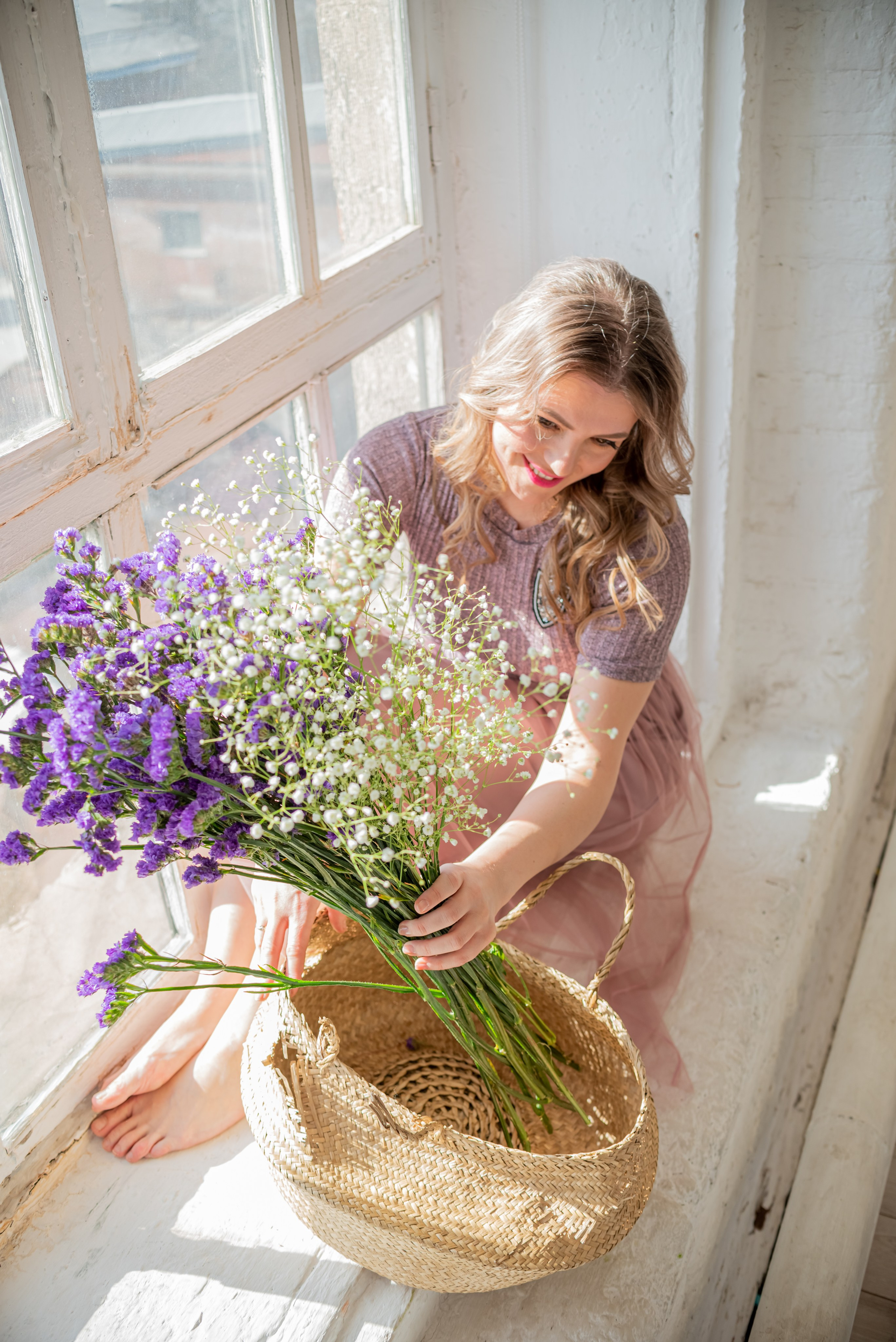 "Портрет женщины в профессиональной студии в Москве на ВДНХ