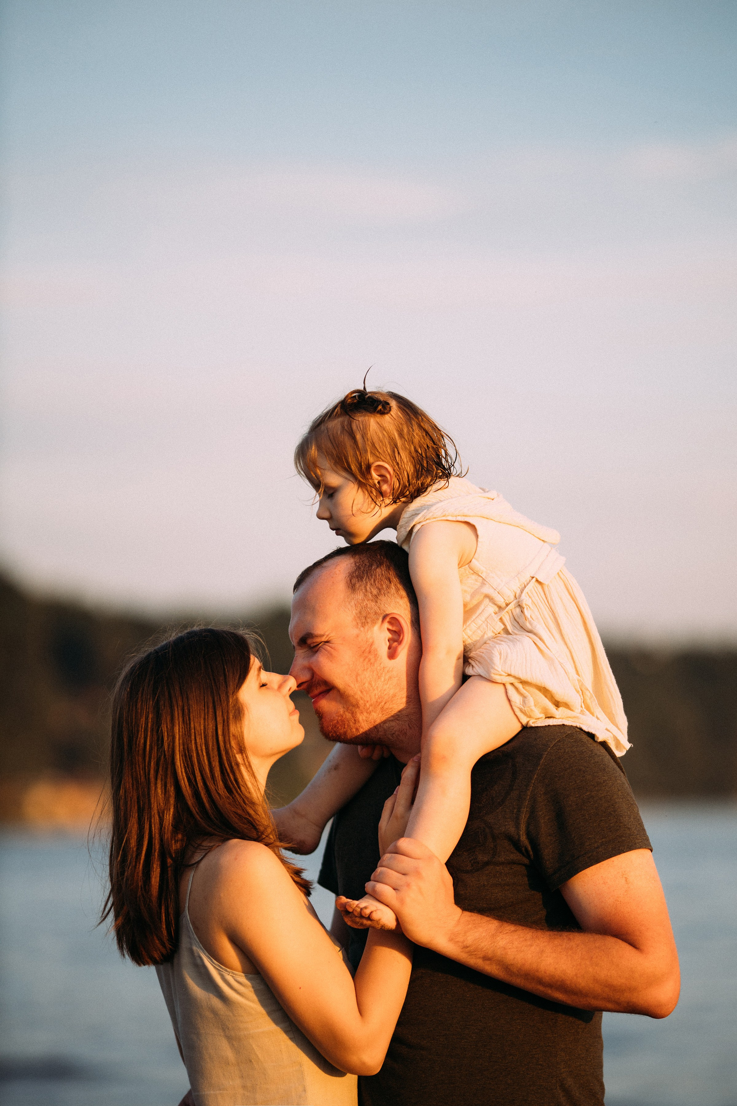 Таня, Гриша, Полина. Фотограф Людмила Оюн