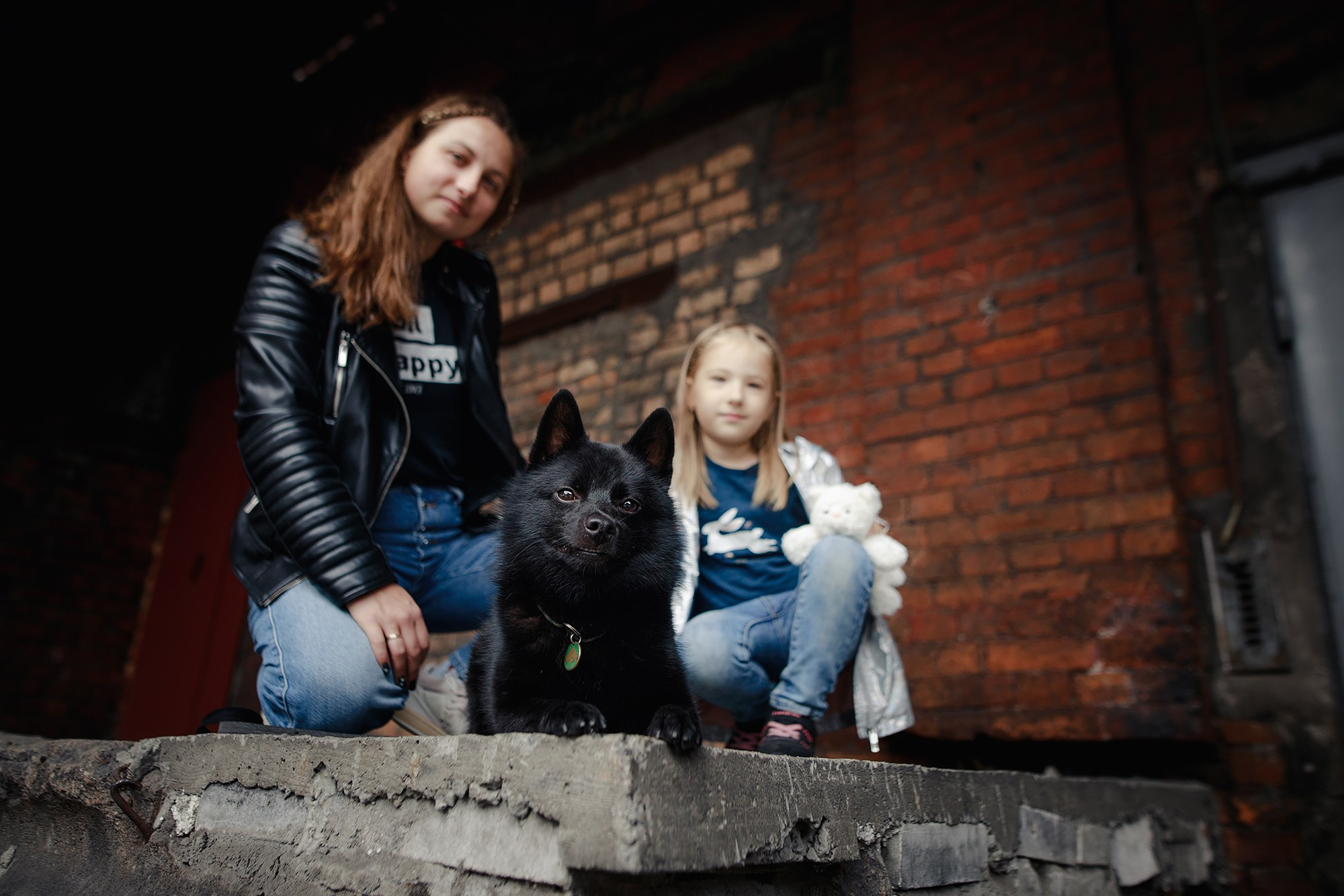 Саша, Маша и шипперке Йети. Фотограф-анималист Mary Mart — Москва, Питер