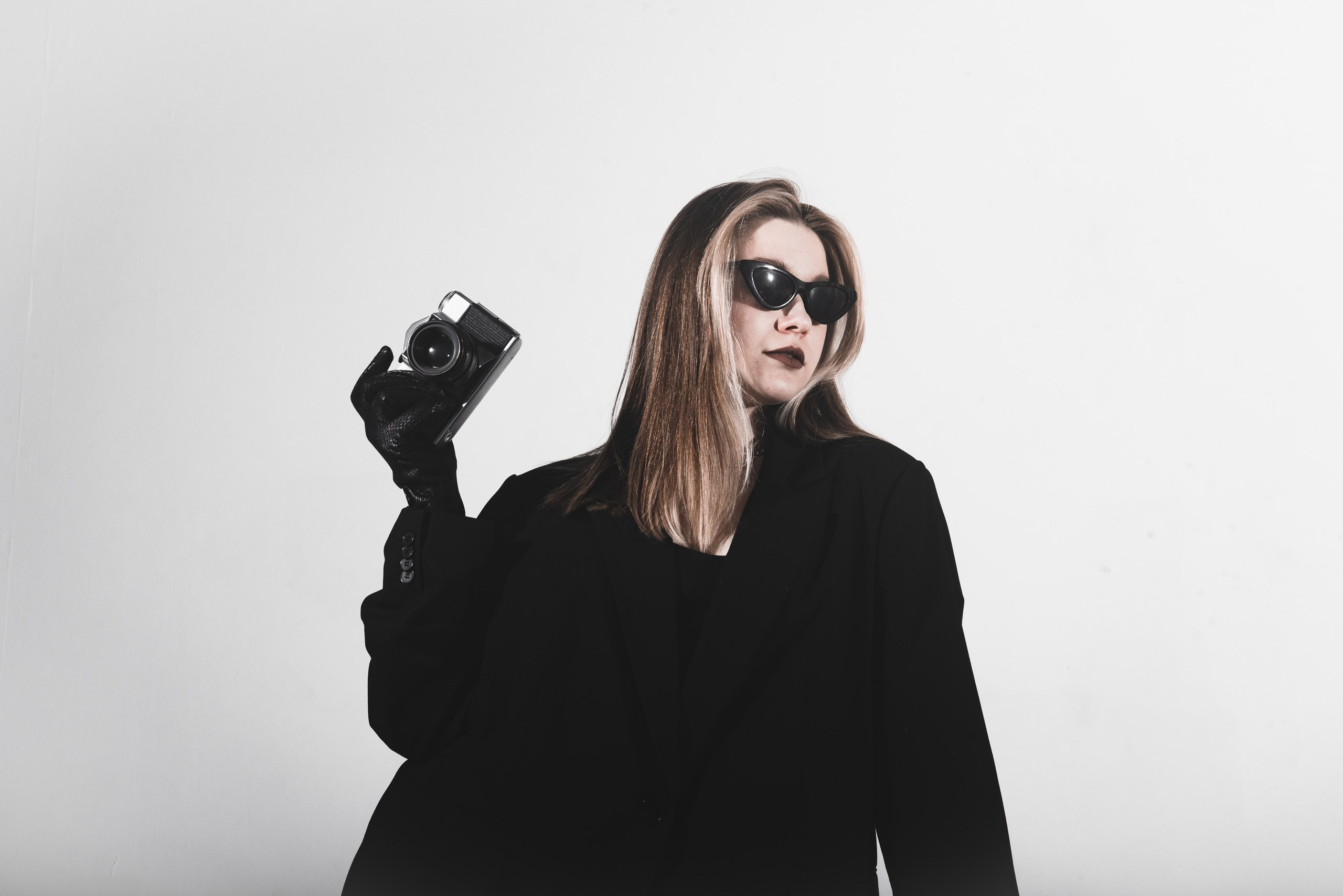 Фотосессия в студии на циклораме