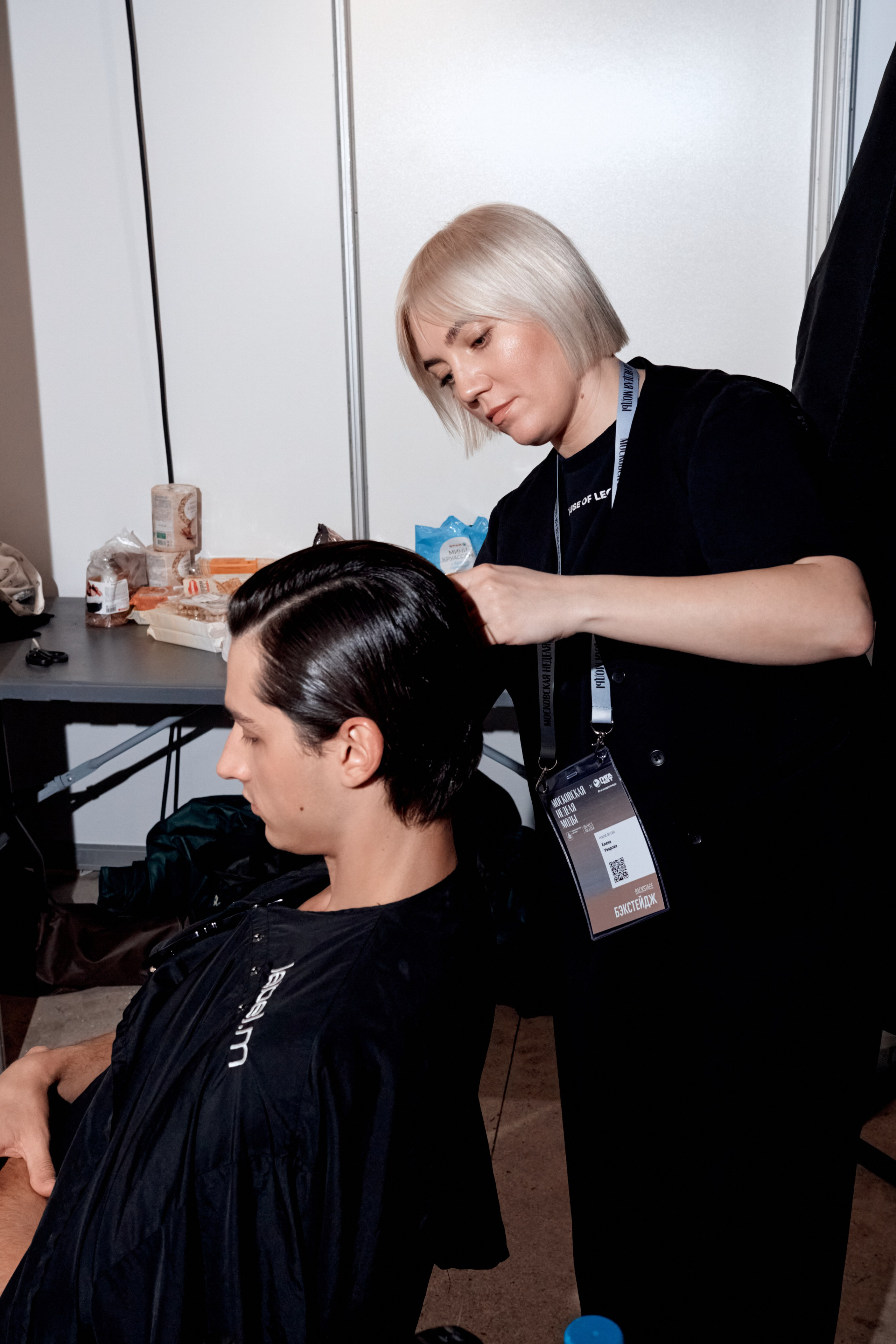 Московская неделя моды | House of Leo | backstage. Фотограф Михаил Николаев