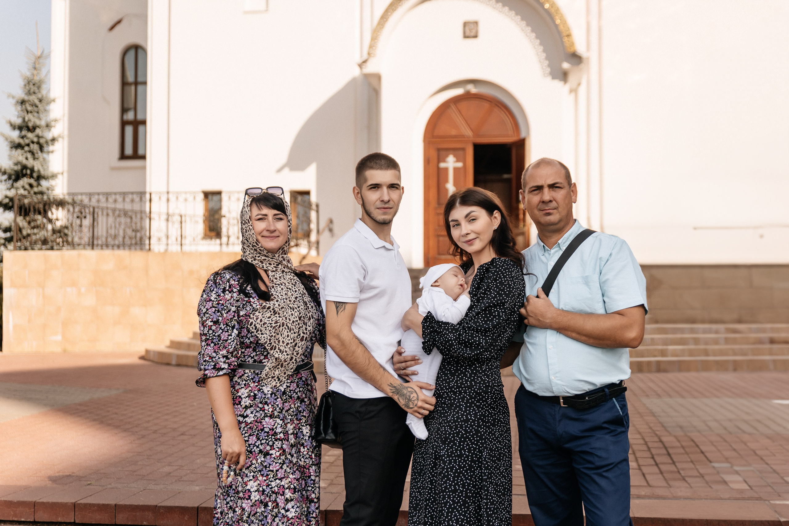 Крещение Дамира. Семейный фотограф Минск Усова Ольга