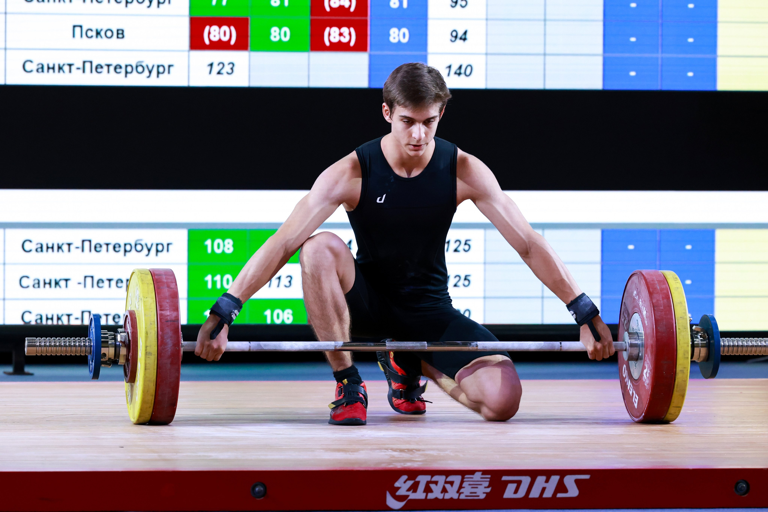 Всероссийские соревнования по тяжелой атлетике памяти В. Ф. Краевского 20.11.2024. Спортивный и репортажный фотограф Антон Тереханов