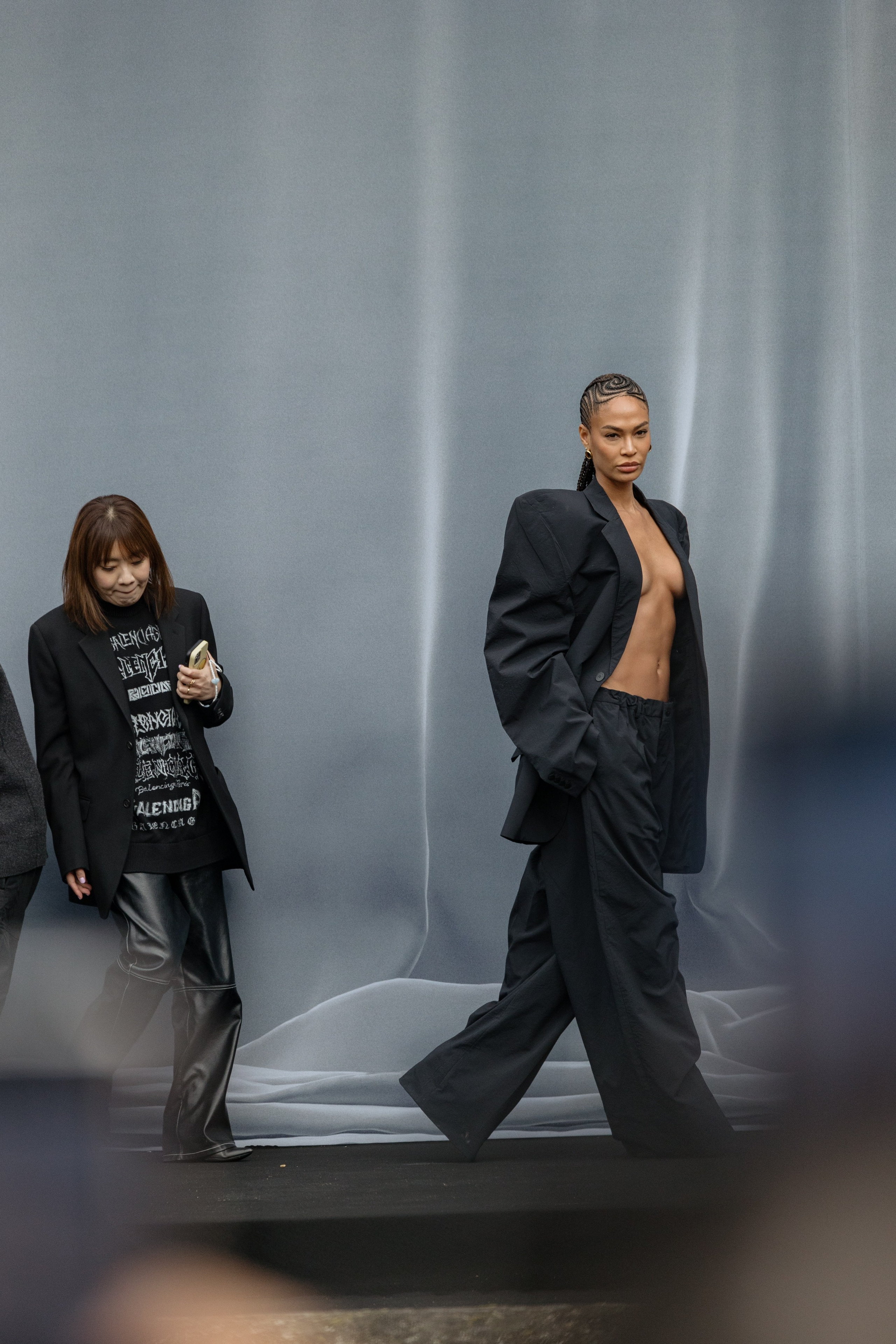 BALENCIAGA PFW WOMENSWEAR FALL-WINTER 24/25. Photographer in Milan Ivan Goncharov