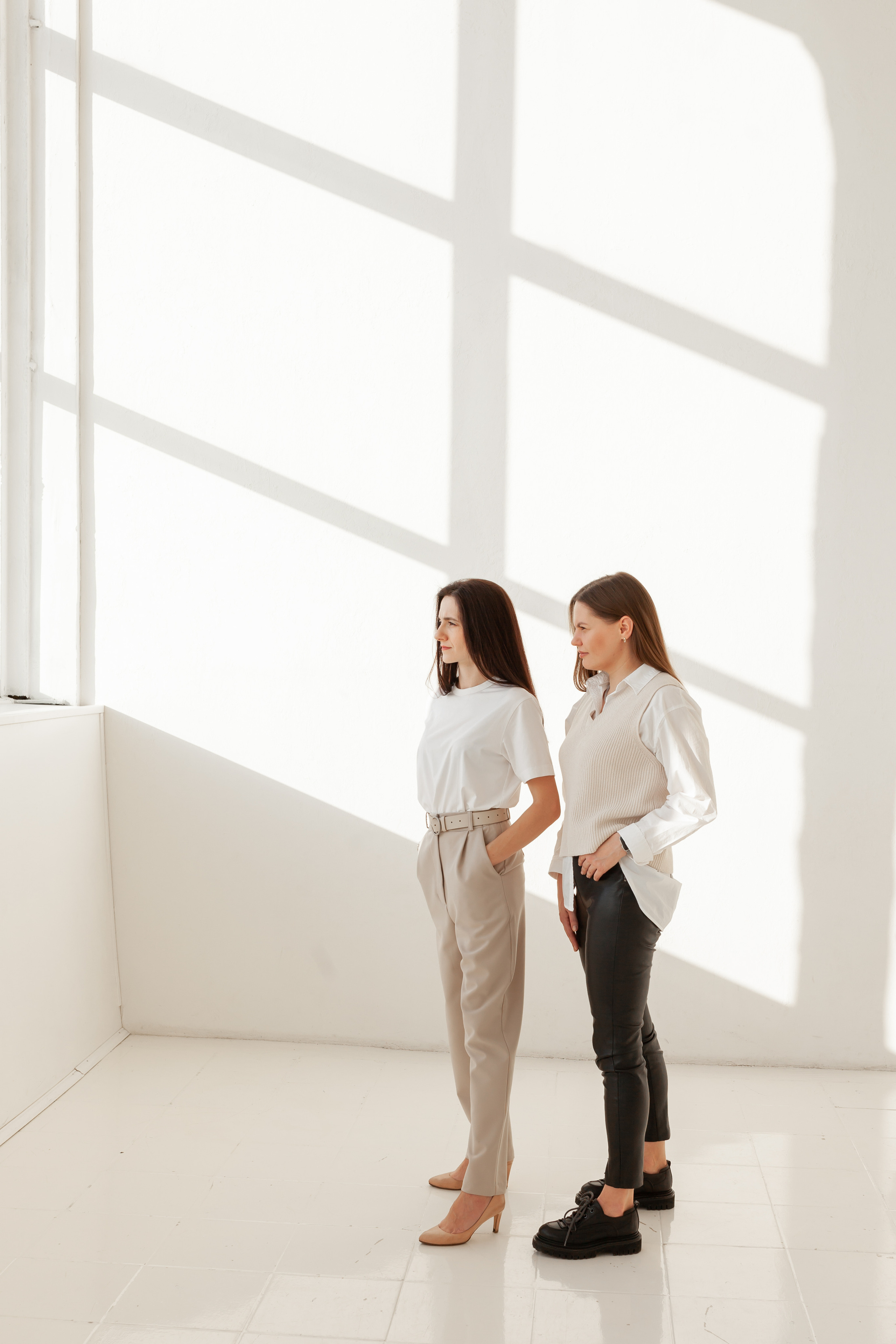 Фотосессия дизайнеров Татьяны и Ирины. Семейный и женский фотограф, стильный репортаж в г. Новосибирск