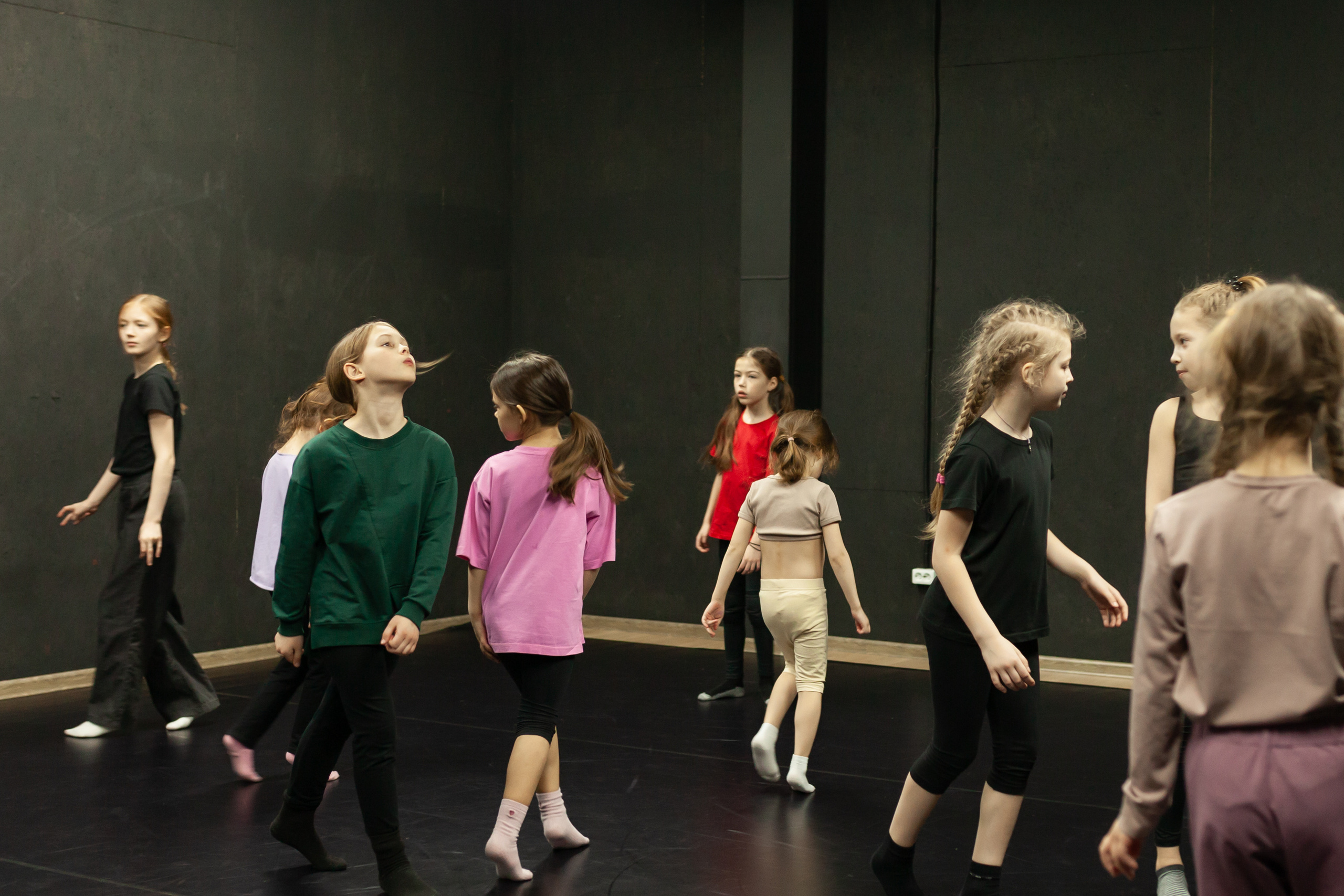 Театр современного танца GLYPTIC дети. Семейный и женский фотограф, стильный репортаж в г. Новосибирск