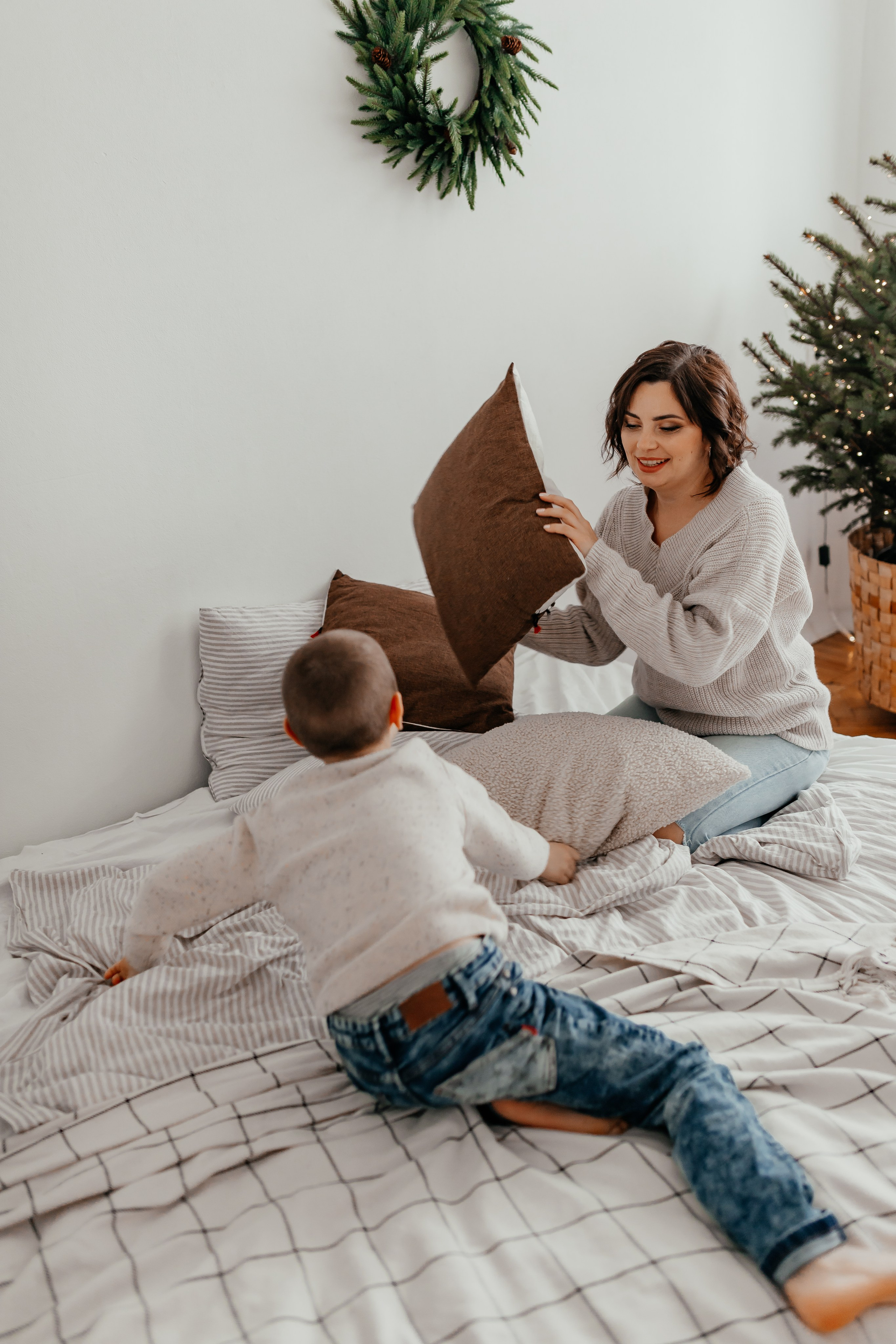 Таня, Захар, Миша. Семейный и домашний фотограф в Москве и МО Королева Валерия