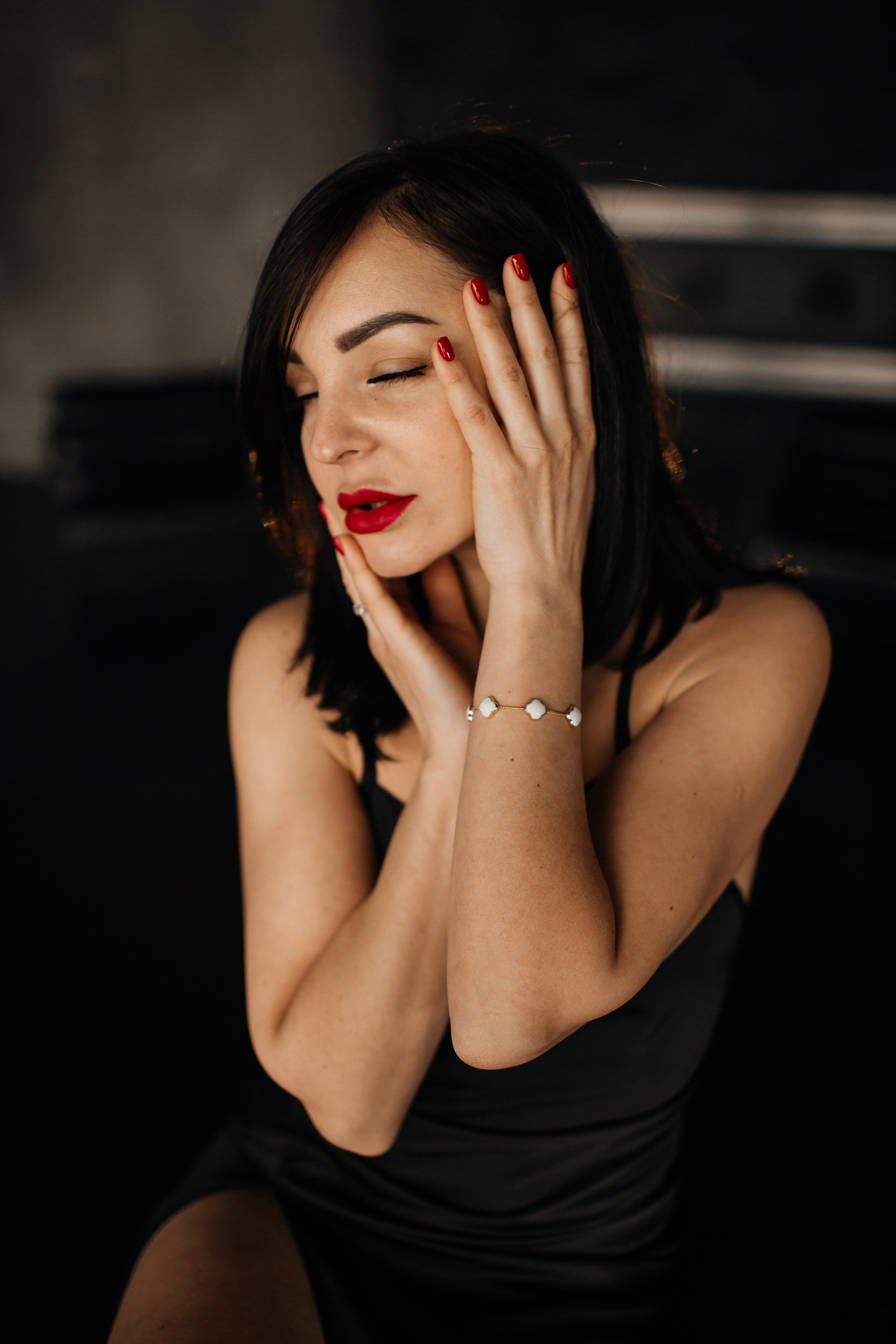 Фотосессия в темной студии. Семейный и детский фотограф и видеограф в Москве, Дрокина Наталья