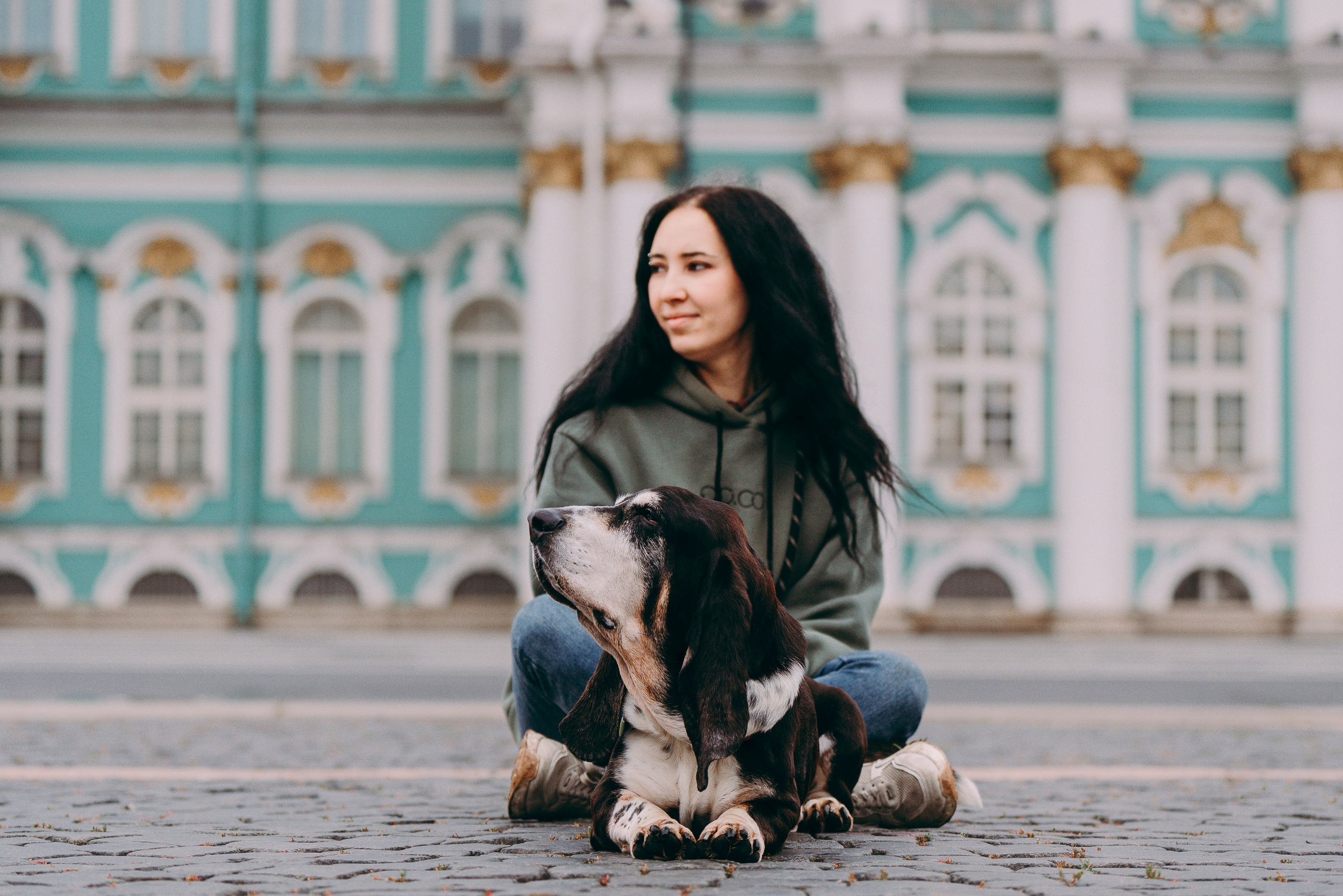 Елизавета и Епифан. Фотограф анималист в Спб недорого Олеся Майорова