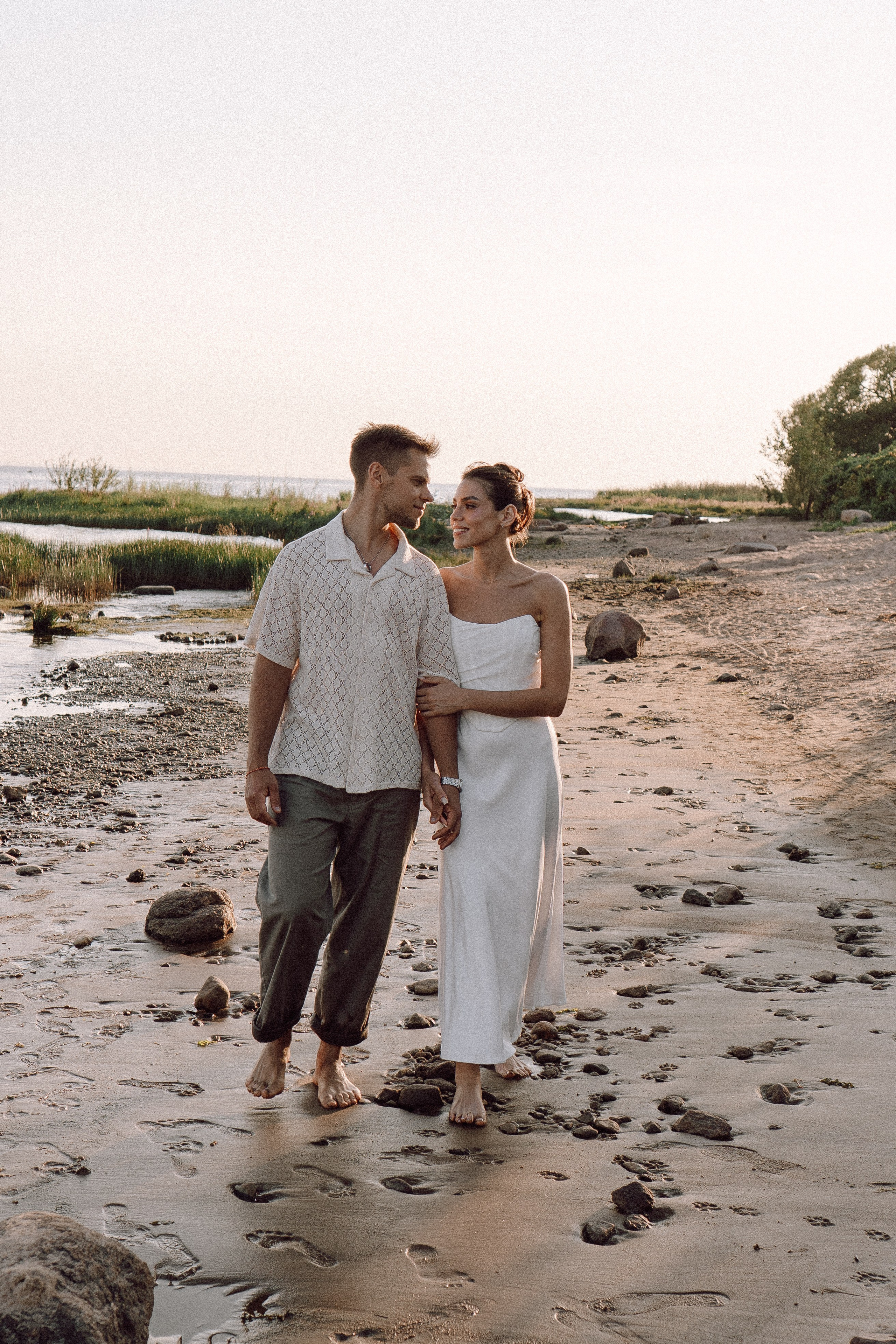 СВАДЕБНАЯ ФОТОСЕССИЯ ВЫЕЗДНОЙ ЦЕРЕМОНИИ (ФИНСКИЙ ЗАЛИВ). Профессиональный фотограф, Санкт-Петербург — Виктория Богомолова