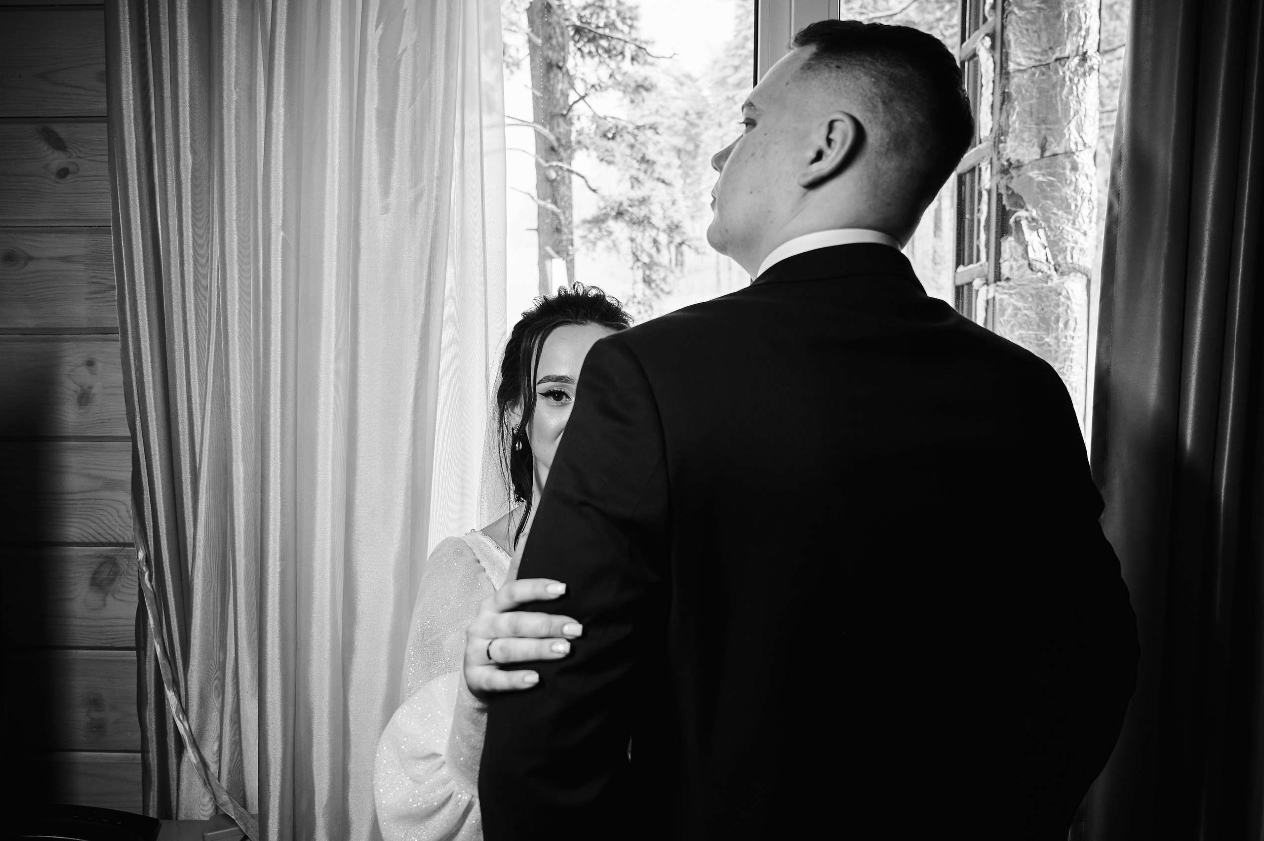 Зимняя свадебная фотосессия для Кристины и Павла