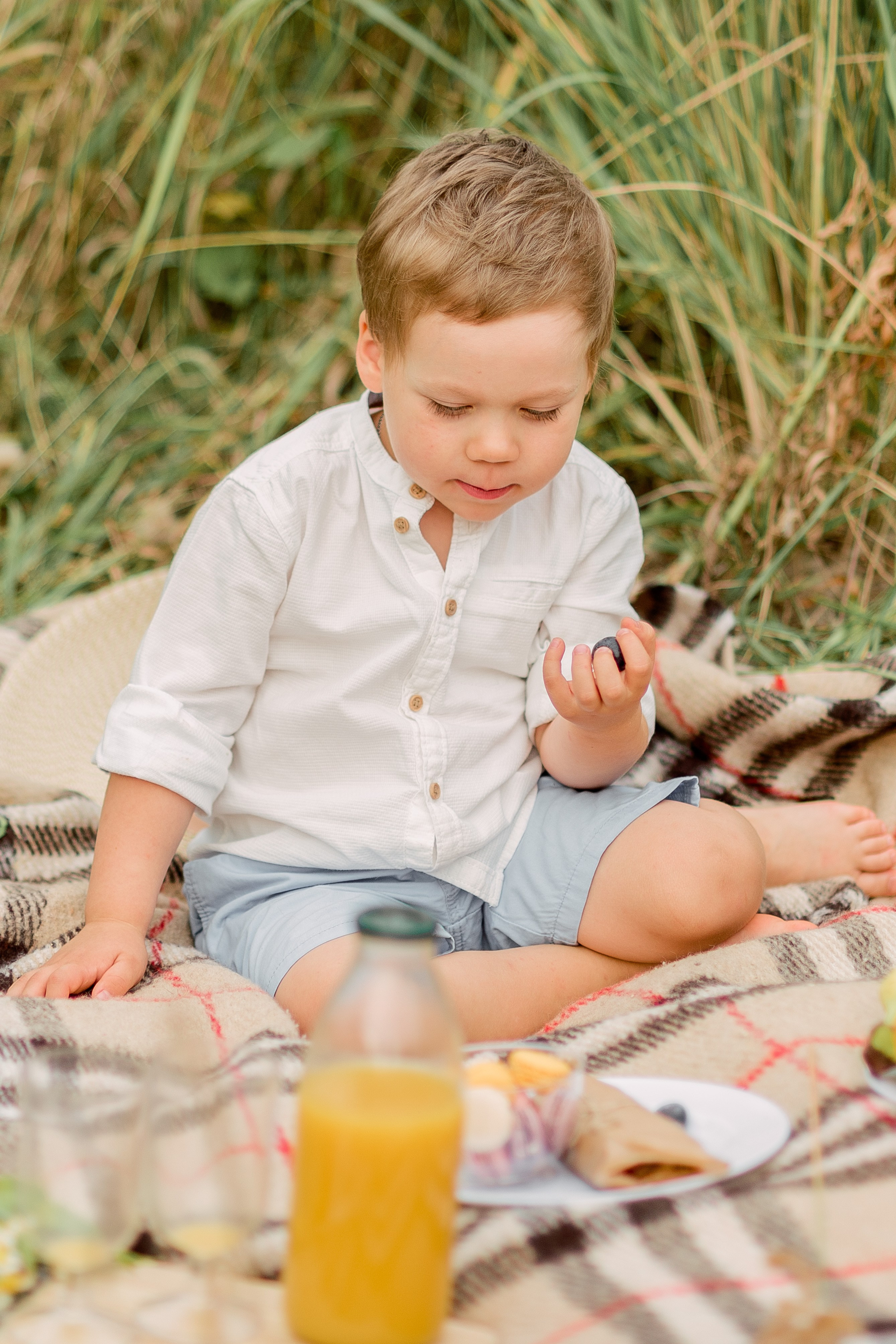 В поле. Фотограф Юлия Попова