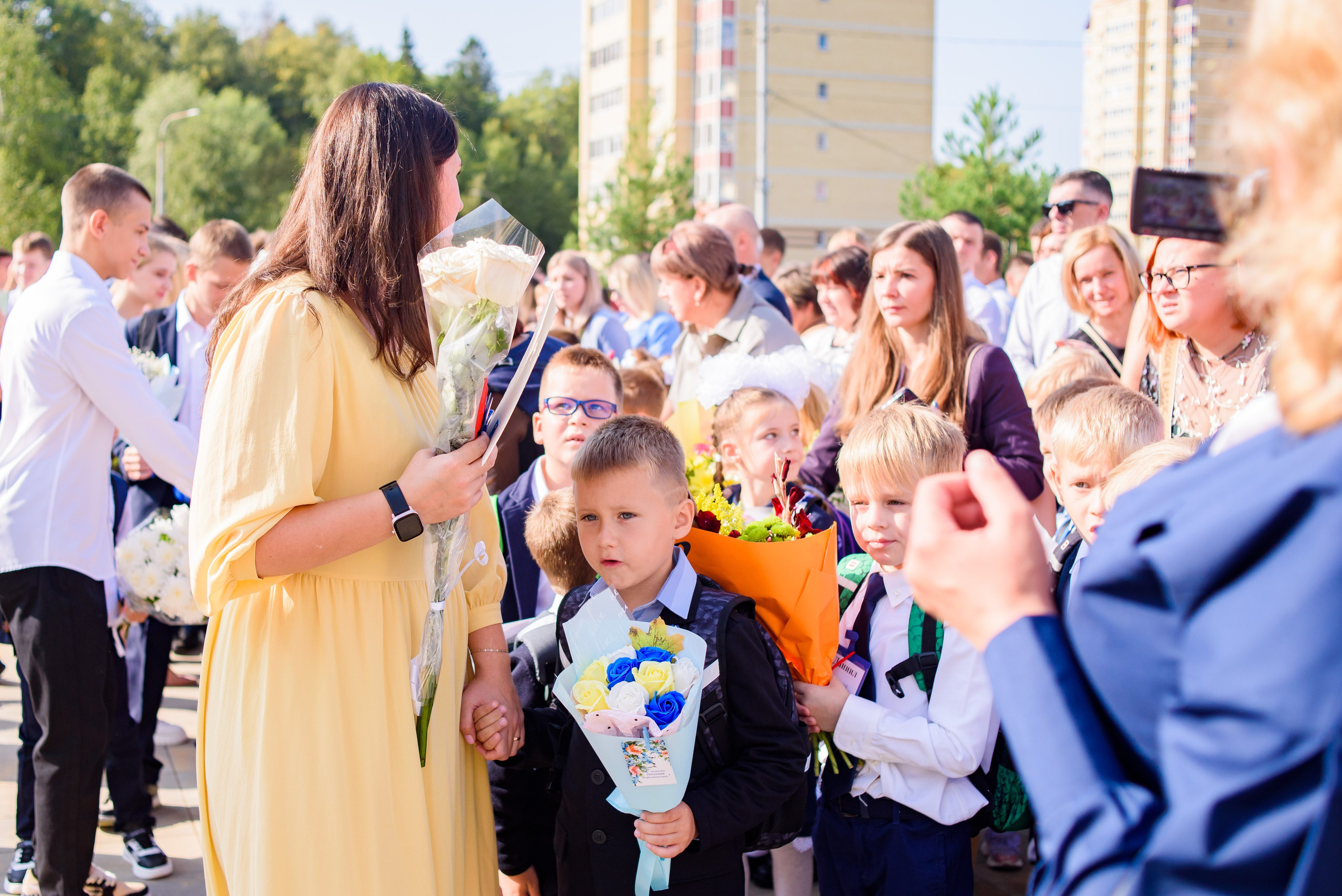 1-е сентября 2023. Фотограф Юлия Попова