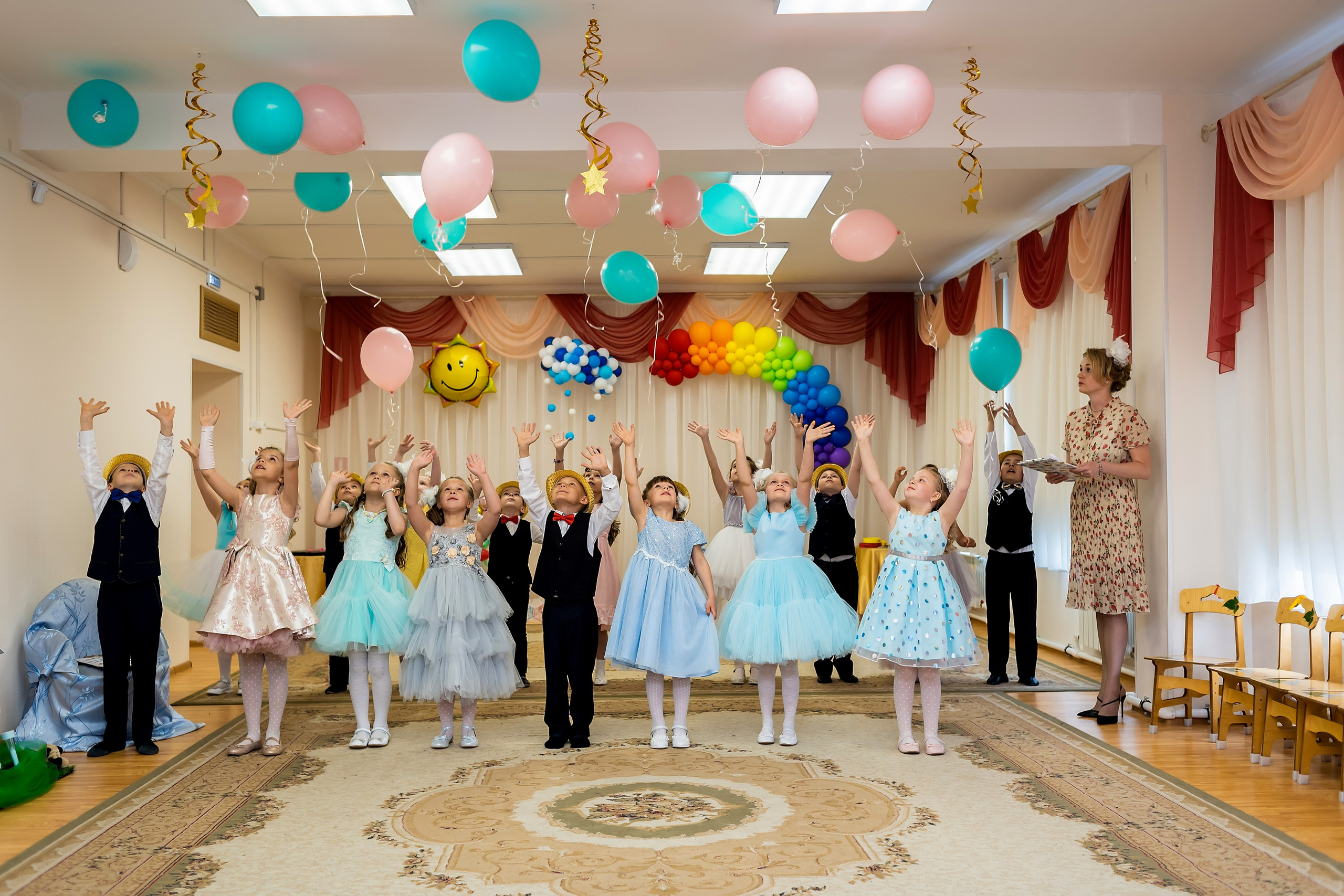 Выпускные в саду. Фотограф Юлия Попова