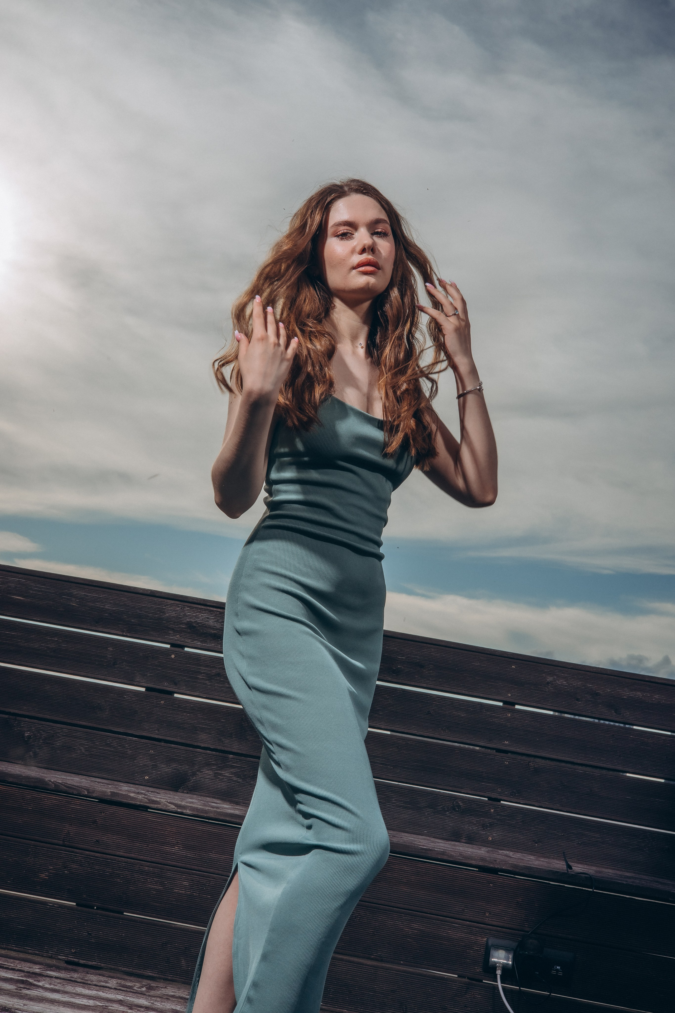 Закат на крыше — цветочная фотосессия. Семейный, детский, женский фотограф в Новосибирске Оля Борисова