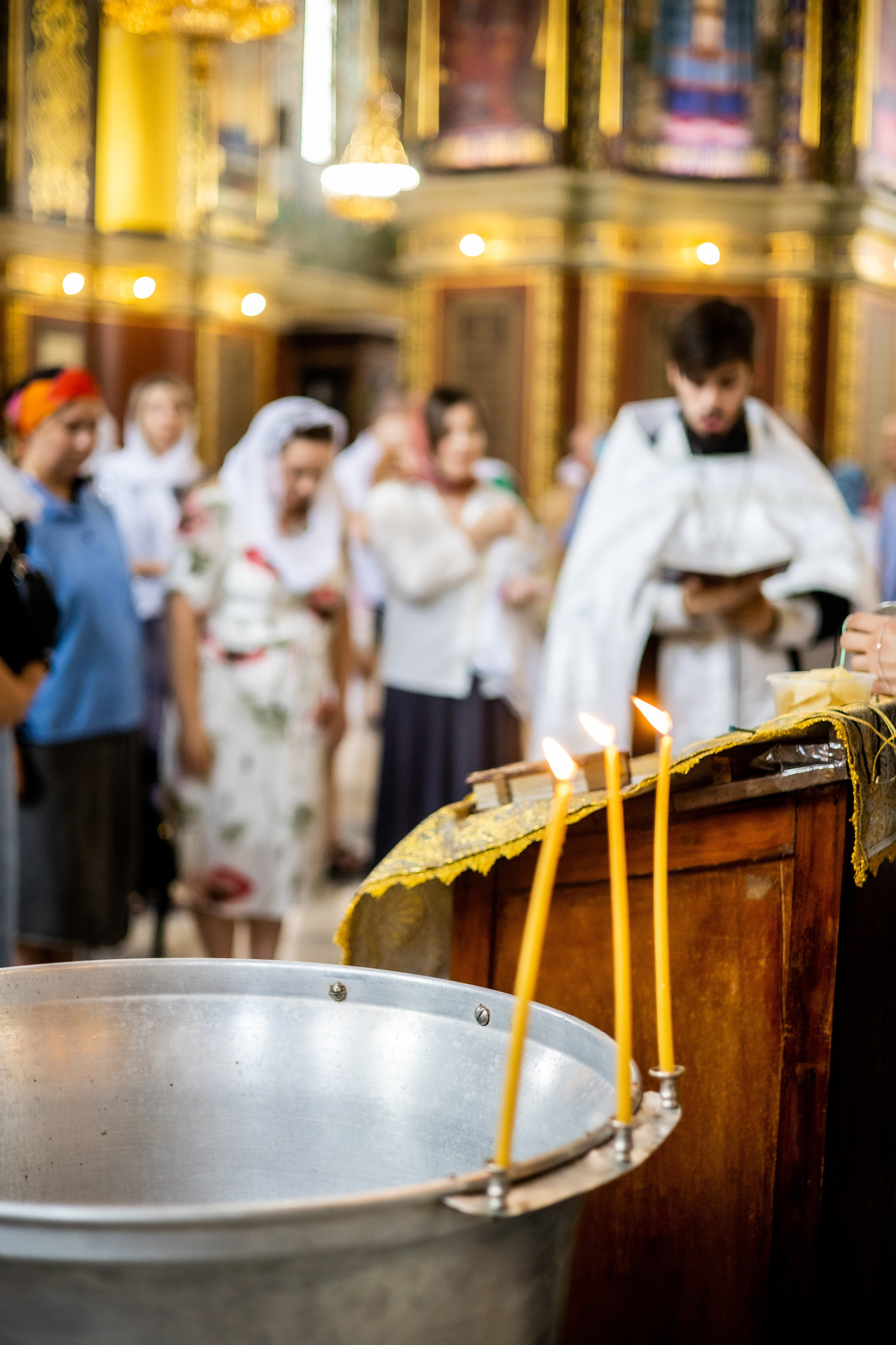 Крещение Назара. Фотограф Надежда Лукьянова