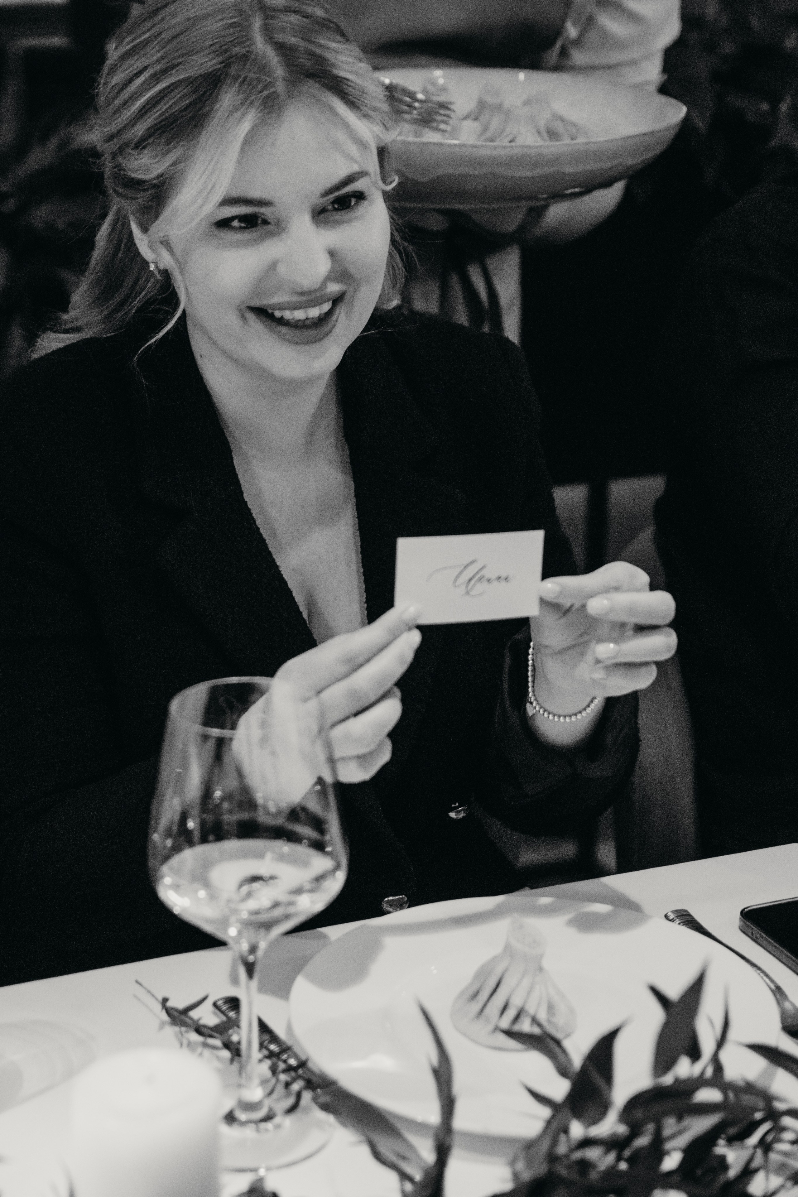 Свадебный ужин. Семейный фотограф в Москве