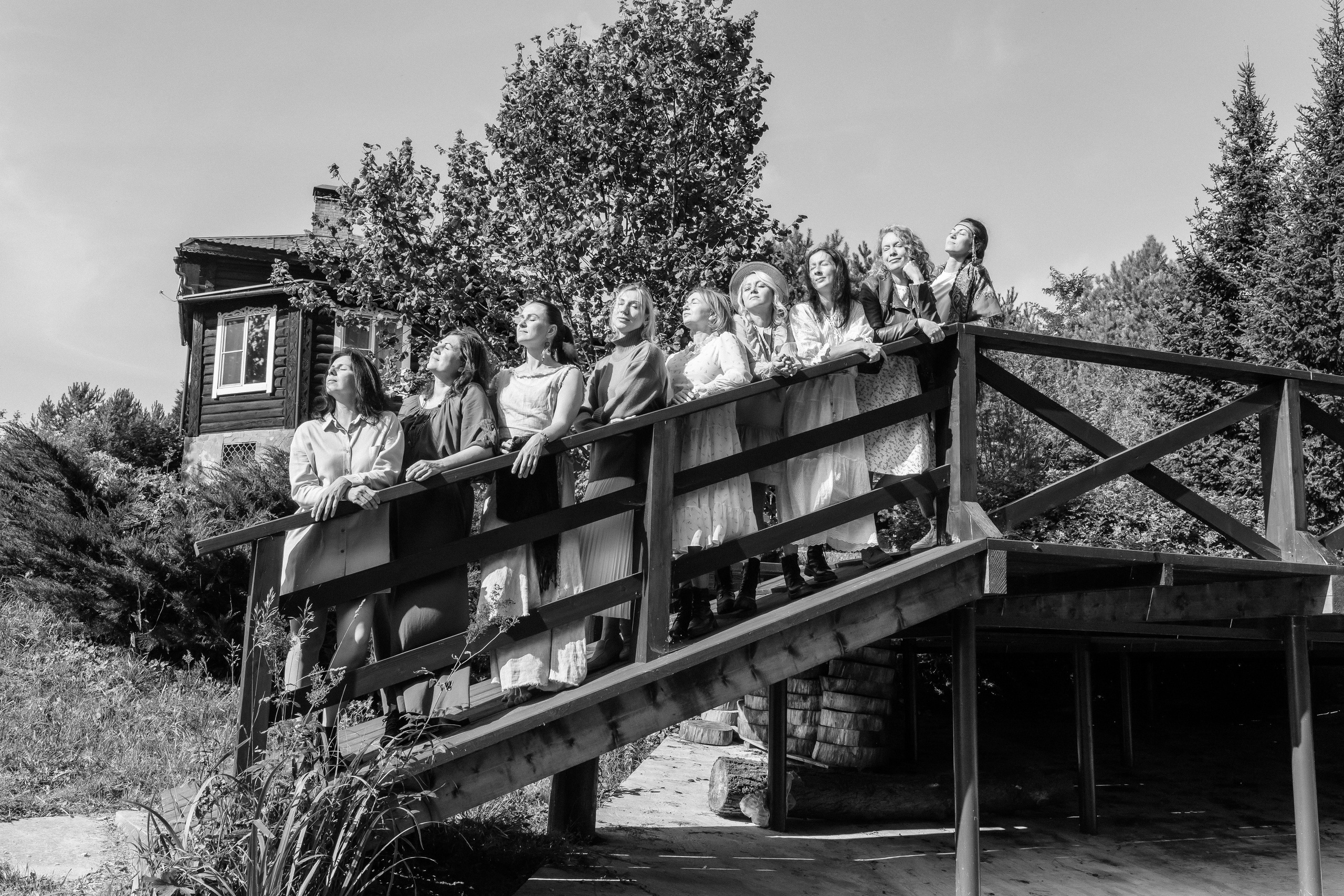 И снова вместе! Йога дача!. Профессиональный фотограф, Москва |Видное Елена Елизарова