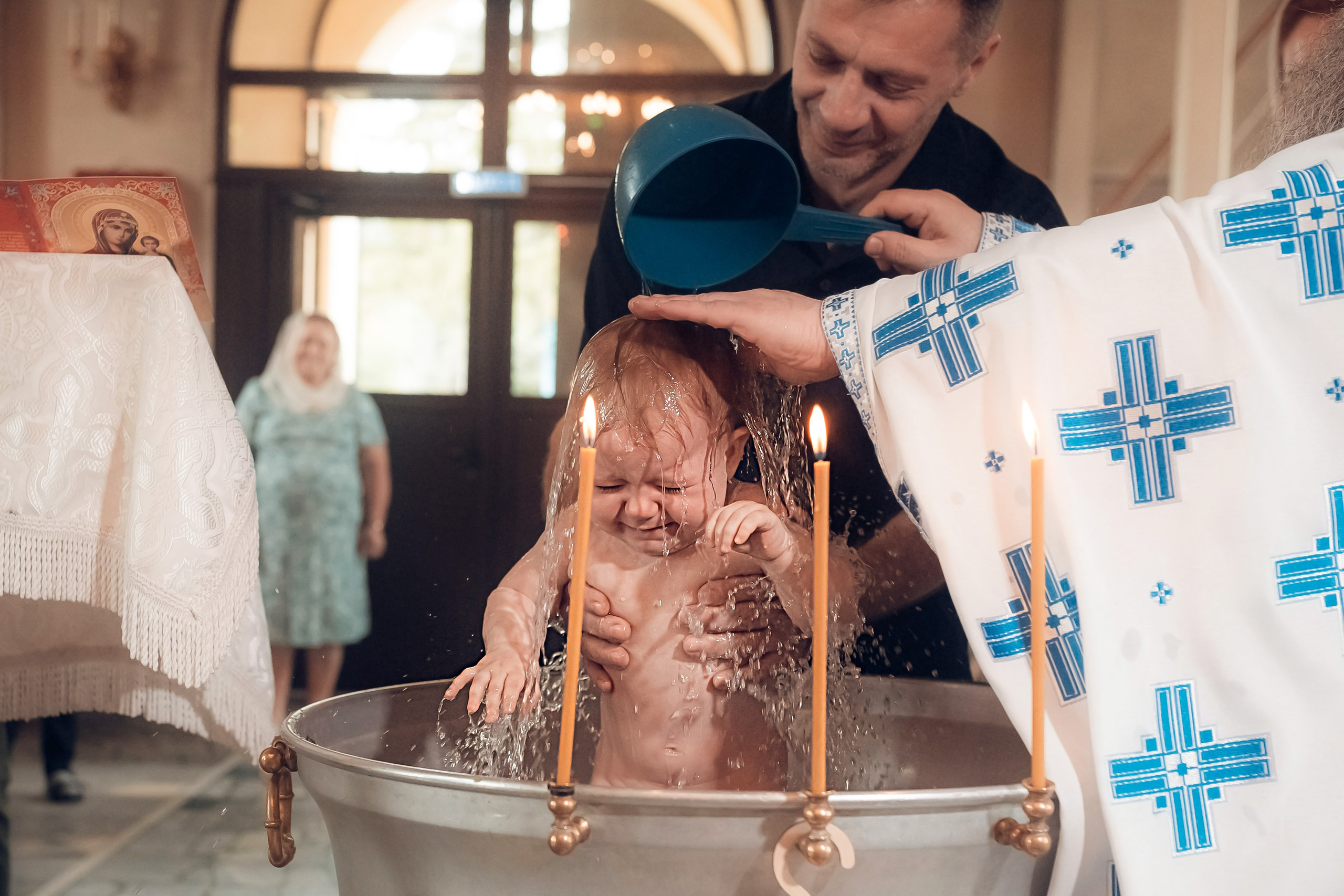 Таинство Крещения Ксении. Съемка Таинств Крещения Венчания, детские и семейные съемки в Пензе