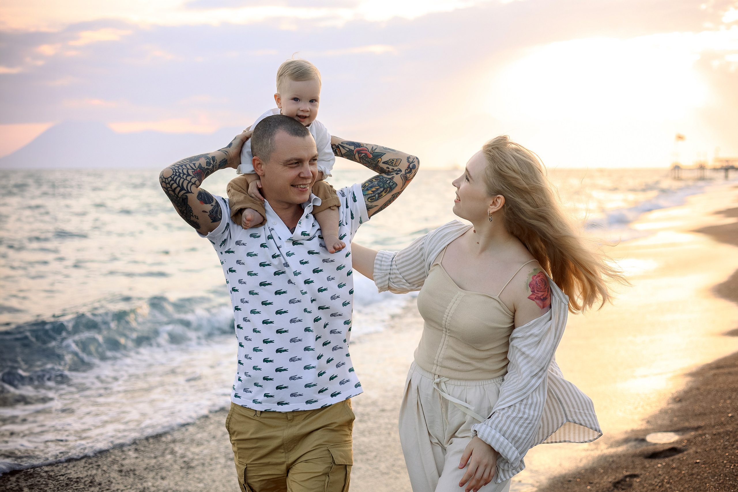 Beach shooting in Antalya