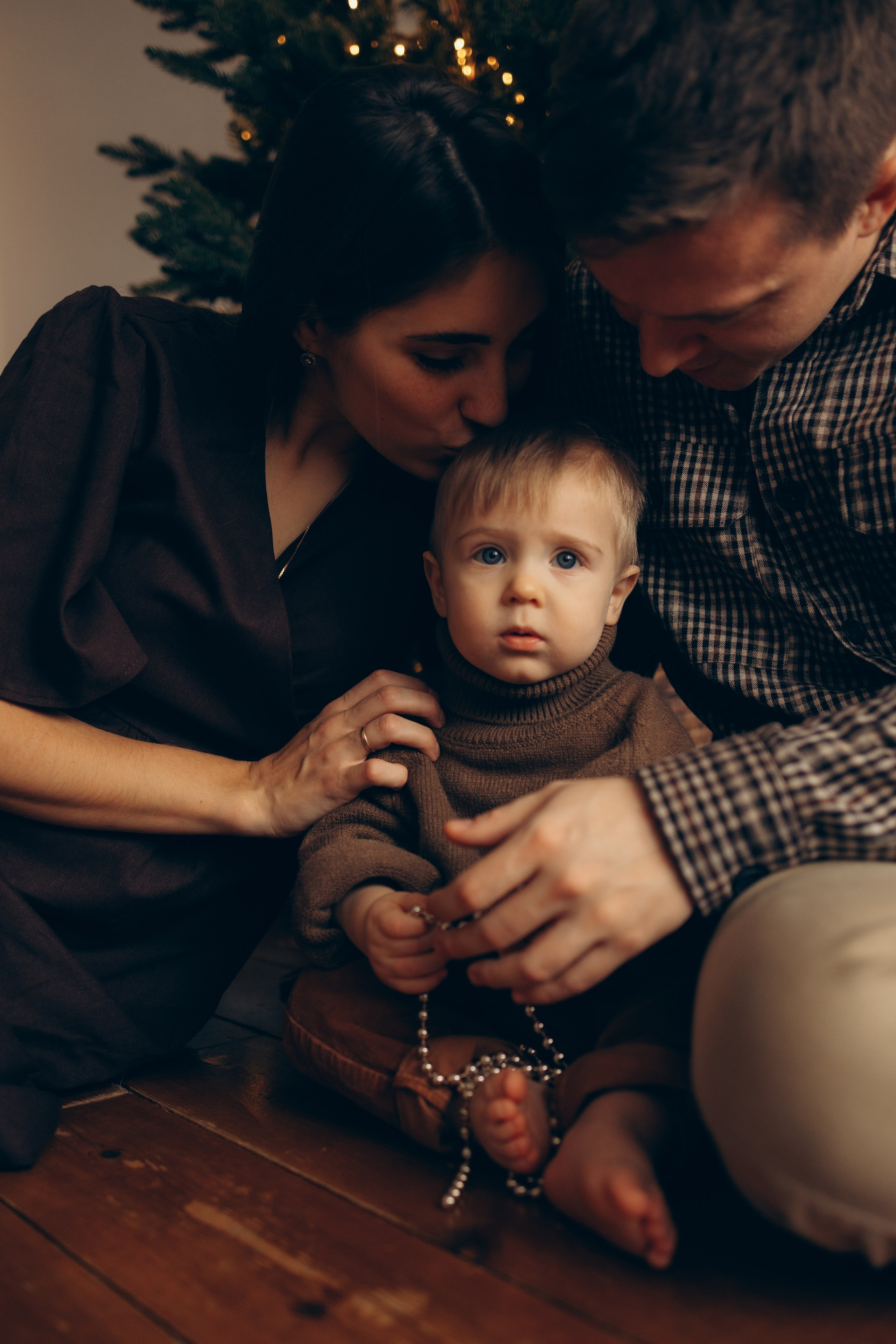 Семейный новый год. Семейный фотограф Москва Наталия Осьмакова