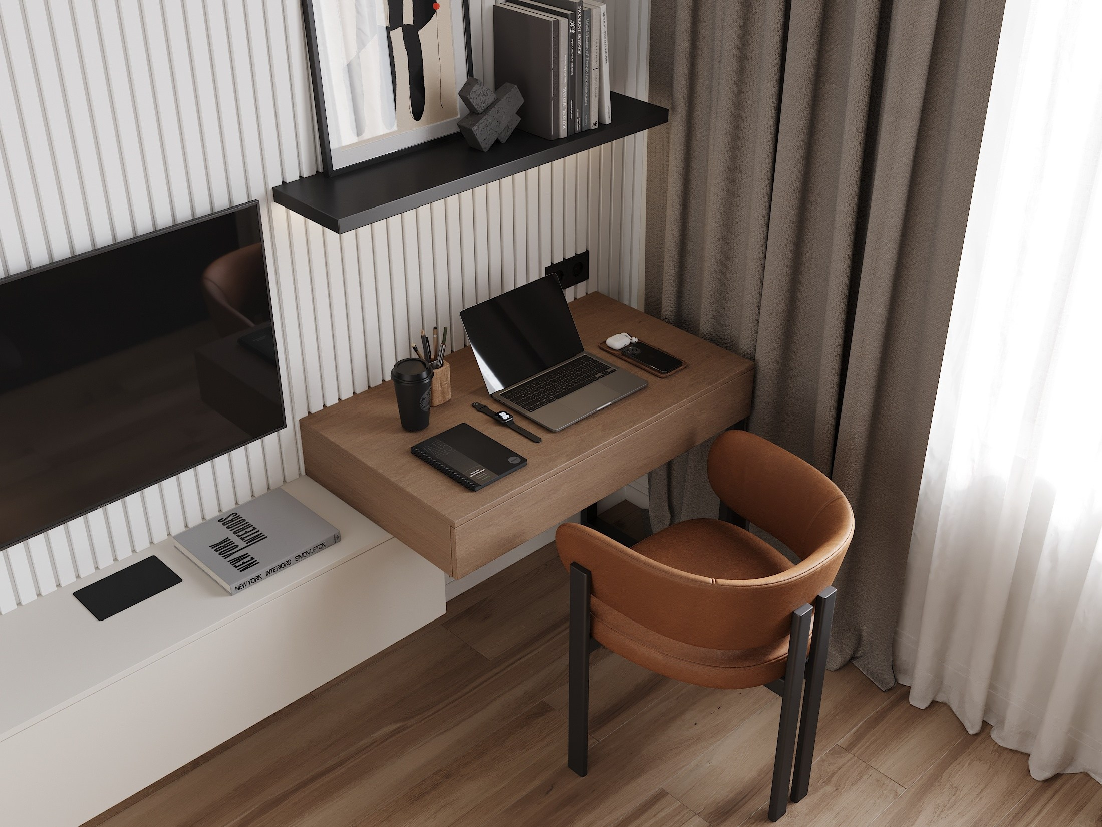 ЖК GREENWOOD 72,0 кв.м. Дизайнер интерьера и 3D визуализатор Ванчугова Ольга