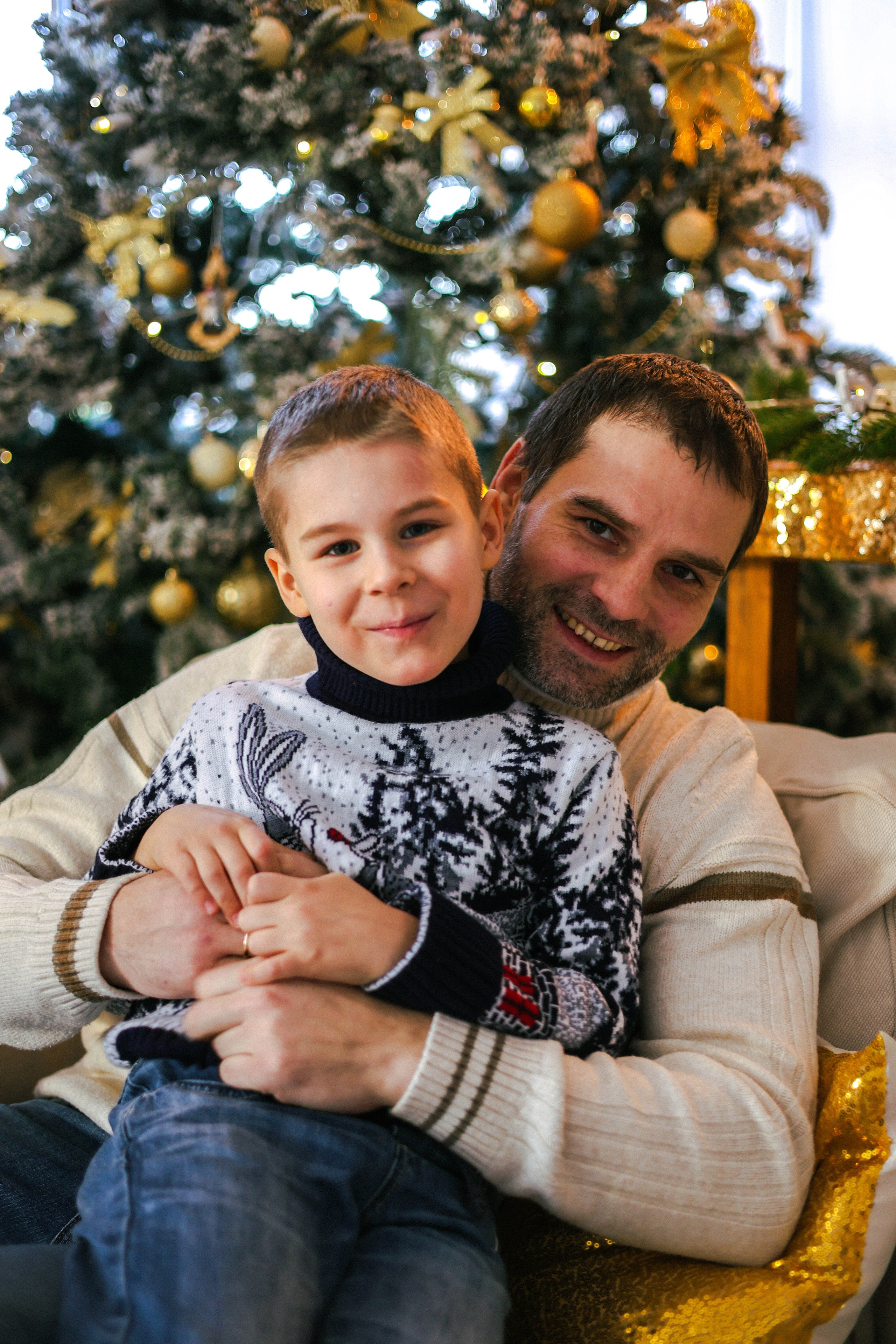 Новогодняя история «Нелля и ее семья». Фотограф в Москве Анастасия Калинина