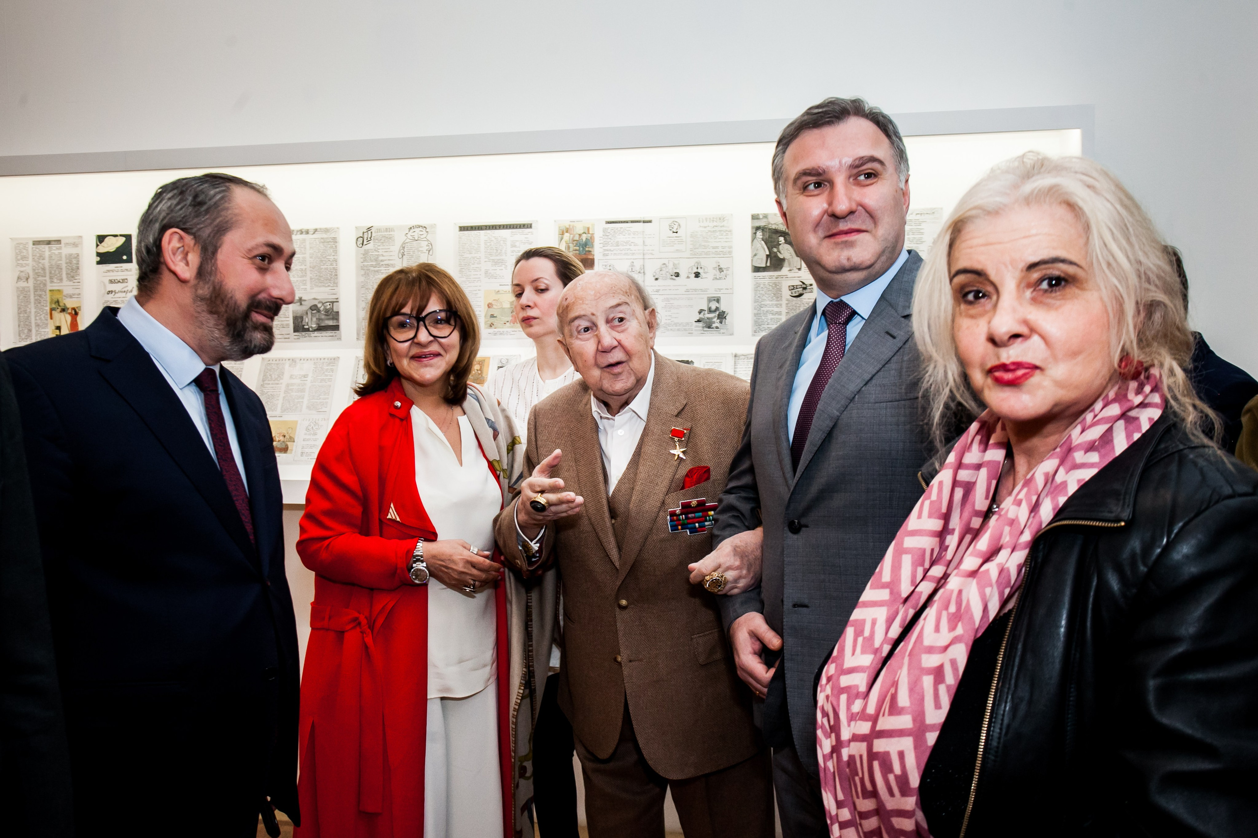 Открытие выставки Зураба Церетели. Art photographer Nino