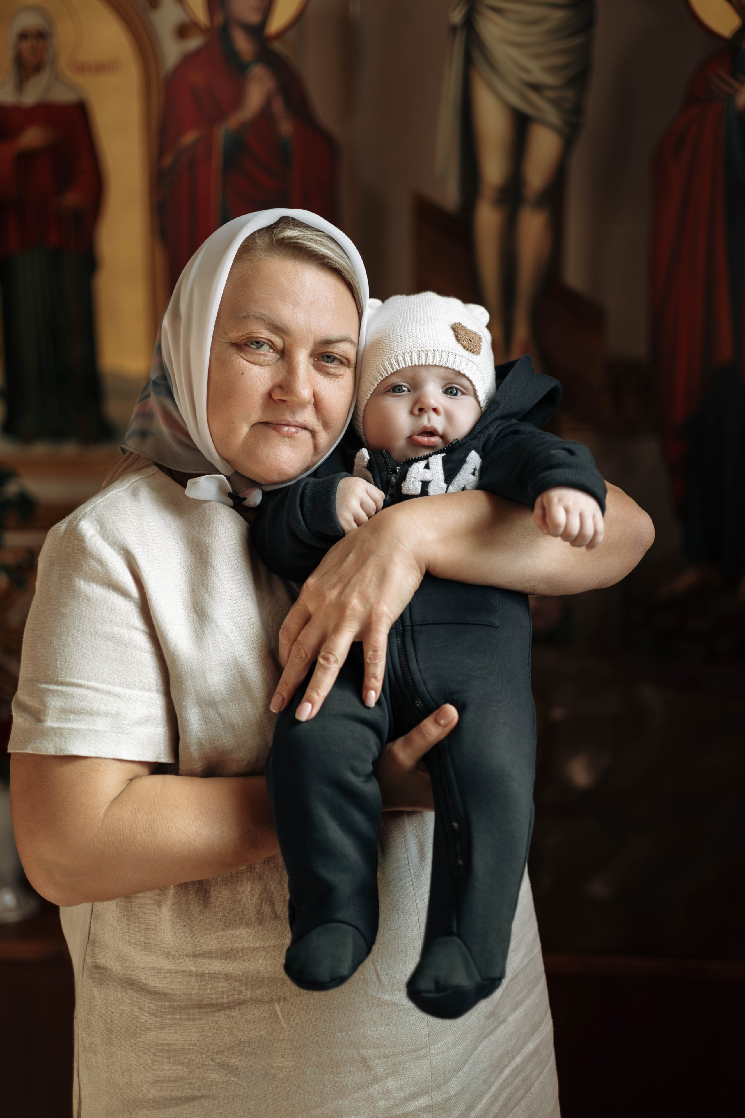 Таинство Крещения Савелия. Фотограф Сальск Катерина