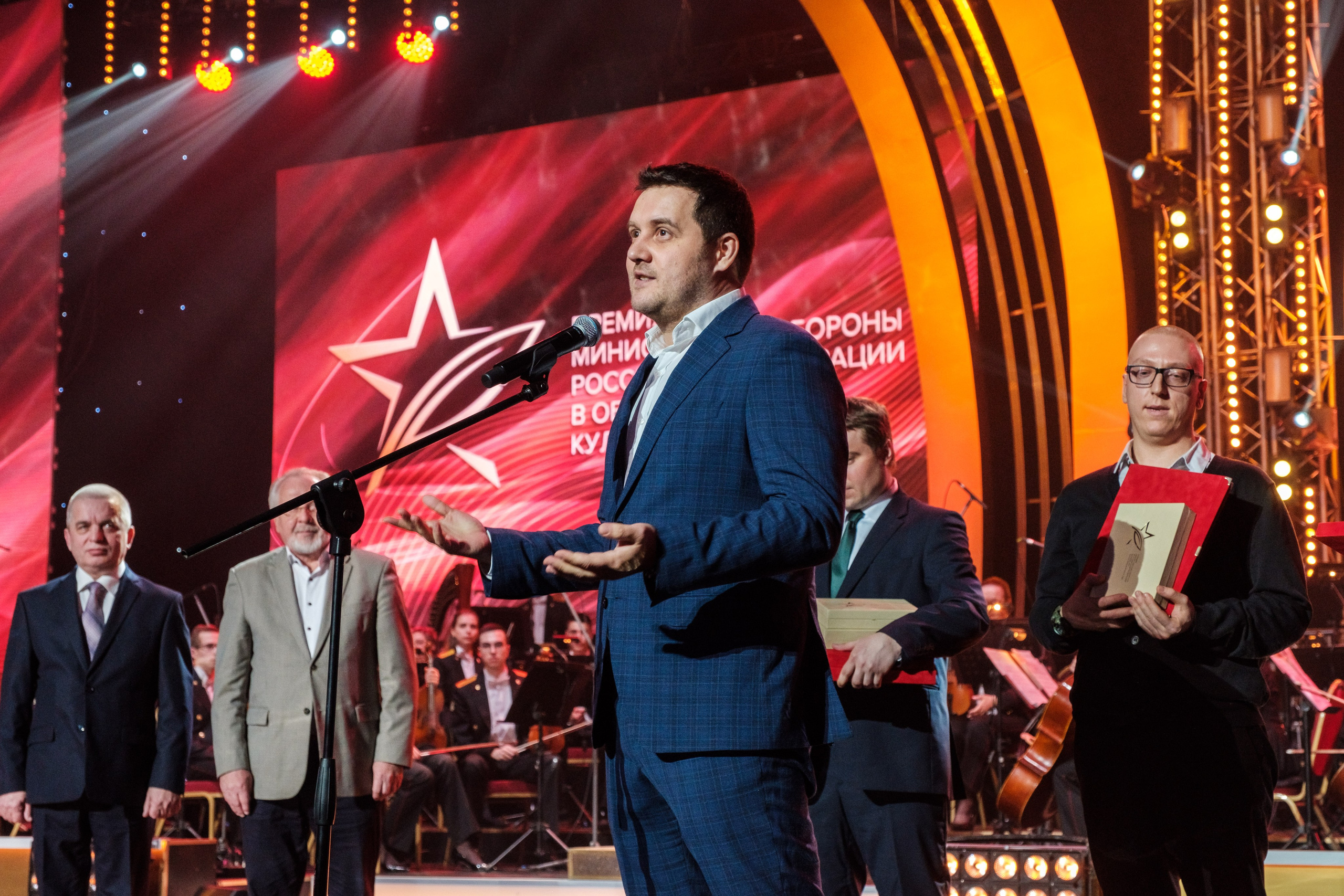 Фото репортаж с церемонии награждения в Театре Красной Армии. Любовь Потапова