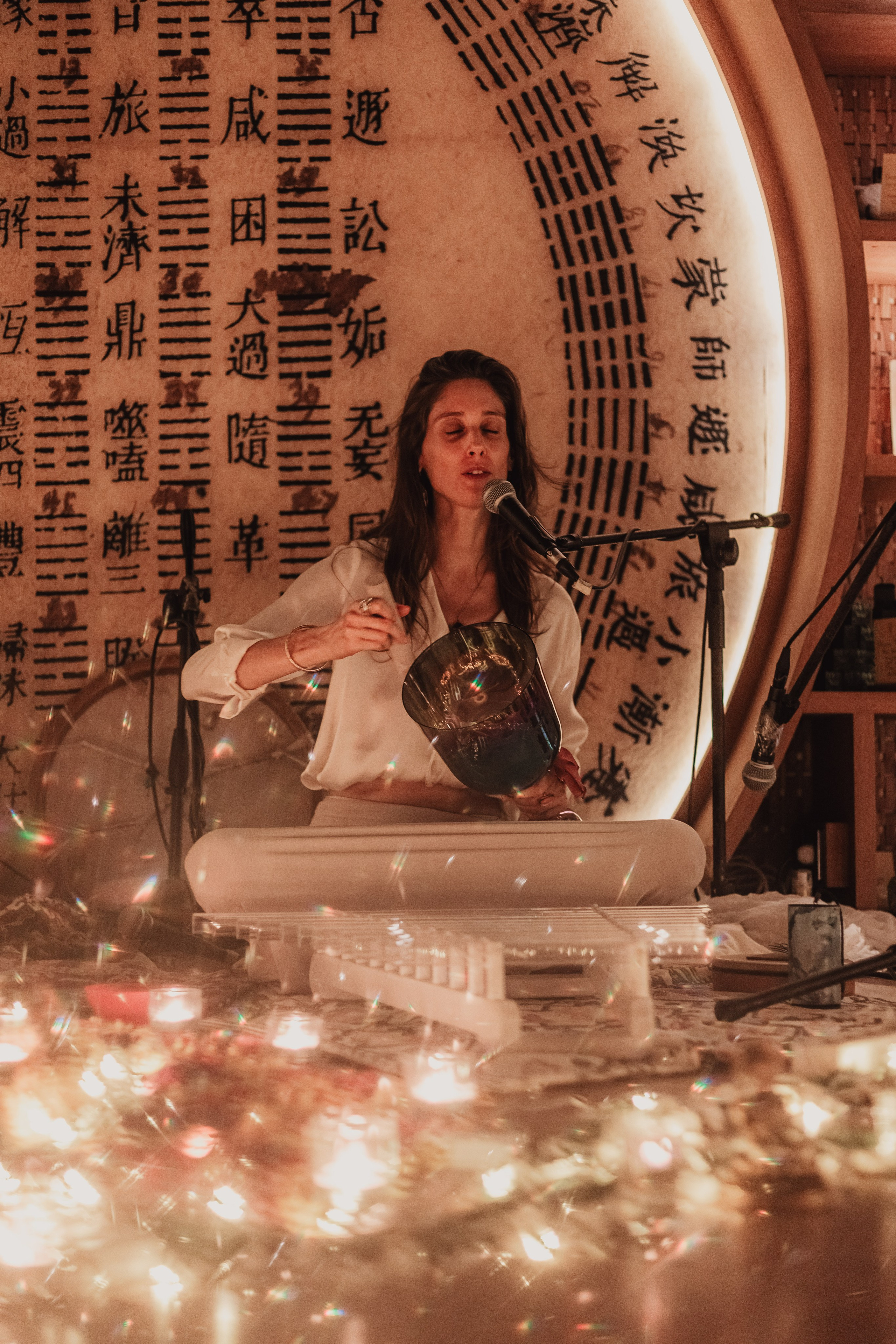 Navaratri w Bhakti Bliss at Dragon tea temple. Мариам Багдасарян