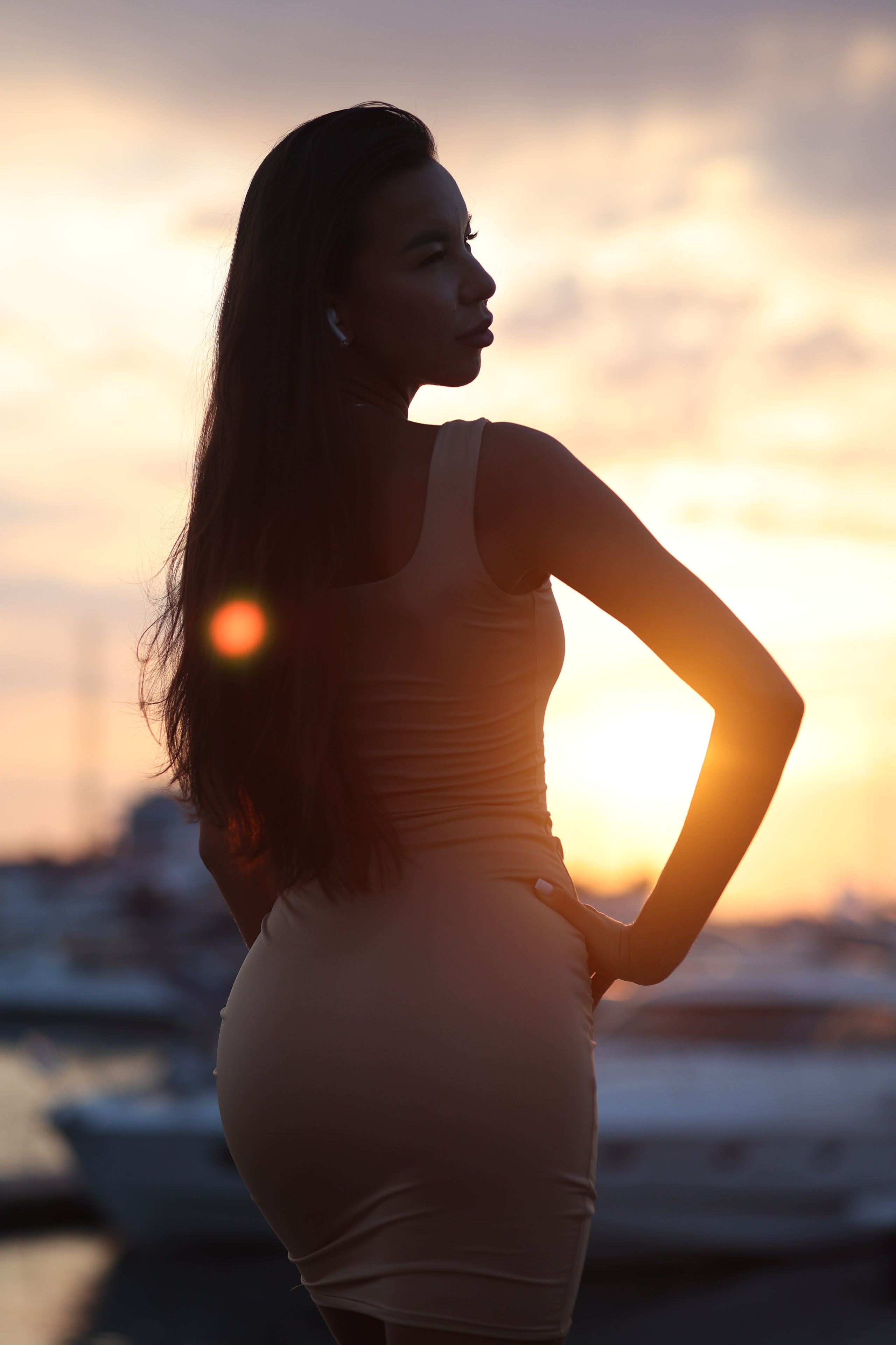 Закат. Морской Порт. Сочи. Портретный фотограф Москва