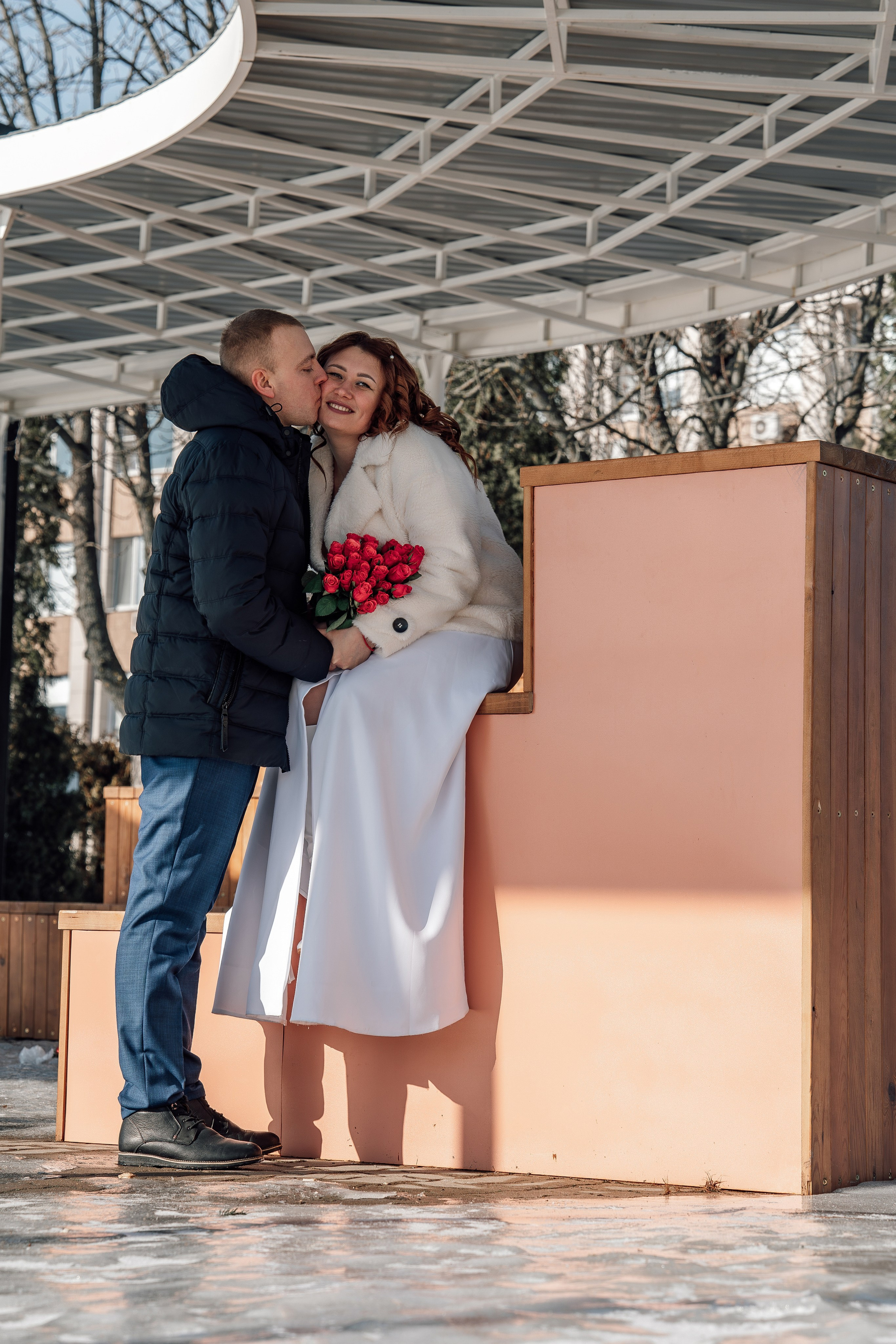 Зимняя свадьба Алексея и Марины. Фотограф Юлия Паськова, город Бирюч