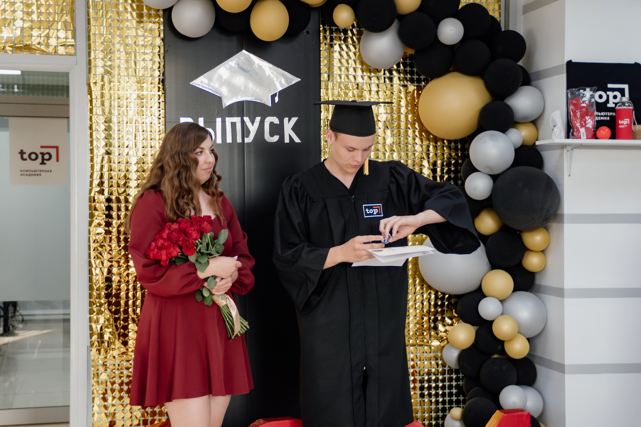 Выпускной: компьютерная академия Топ. Фотограф в Твери Дементьева Анастасия