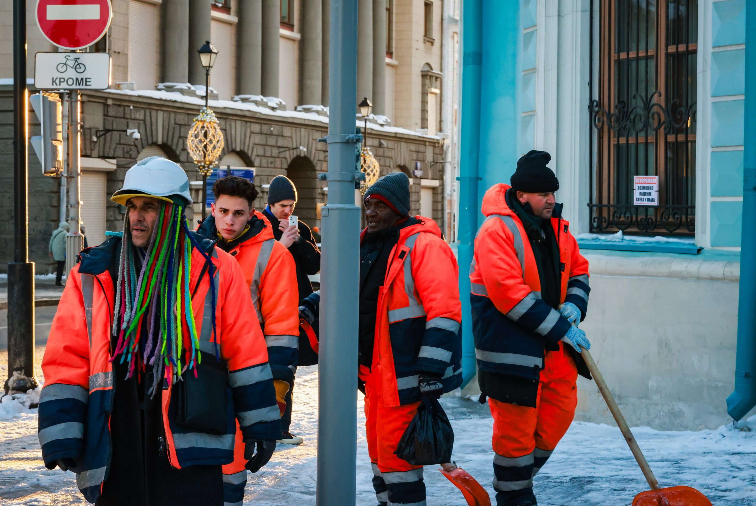 Маросейка зимой. Фотограф репортажей и стритфотосессий в Москве Людмила Смирнова