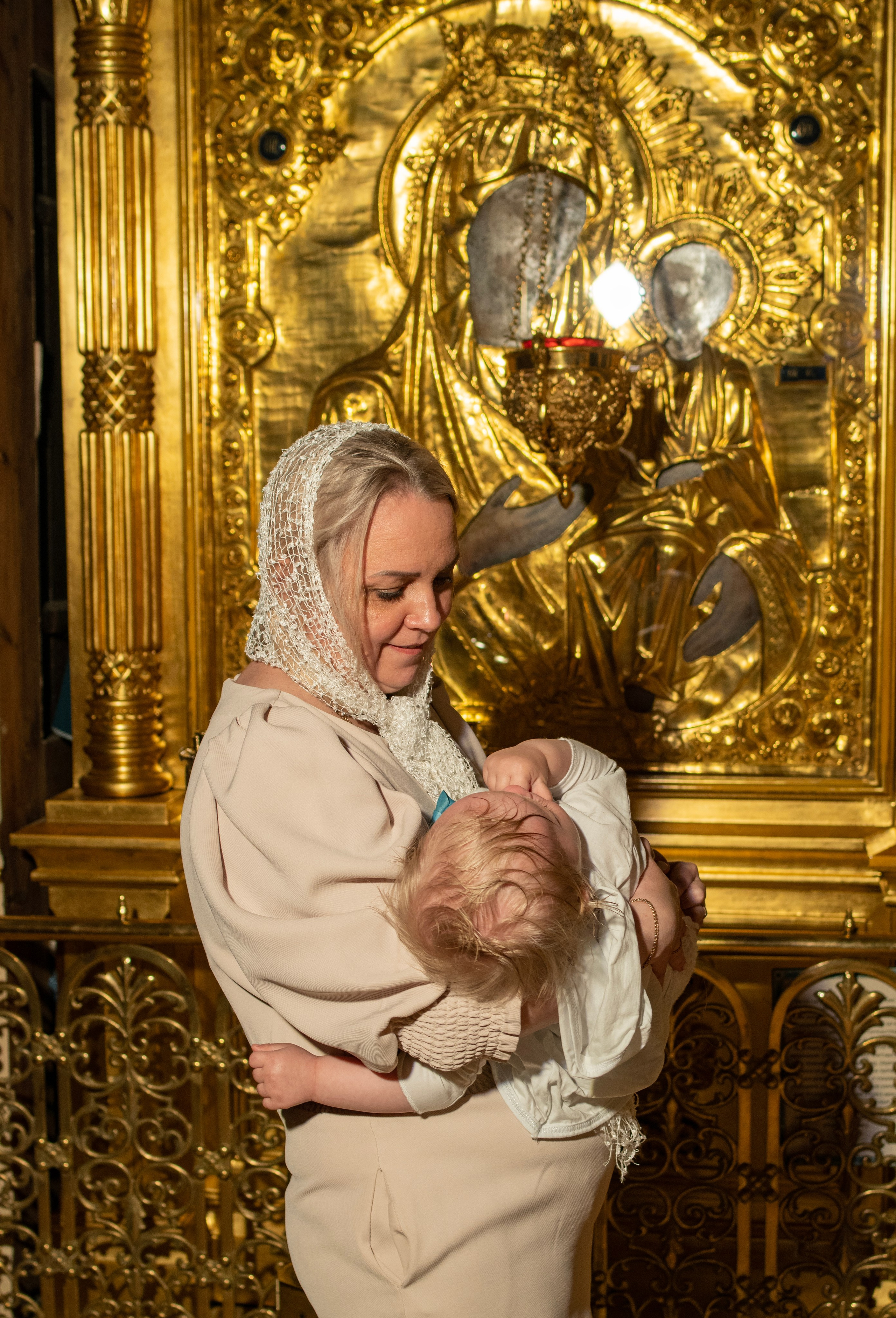 Крестины в Мячково. Семейный и детский фотограф Антон Зорин