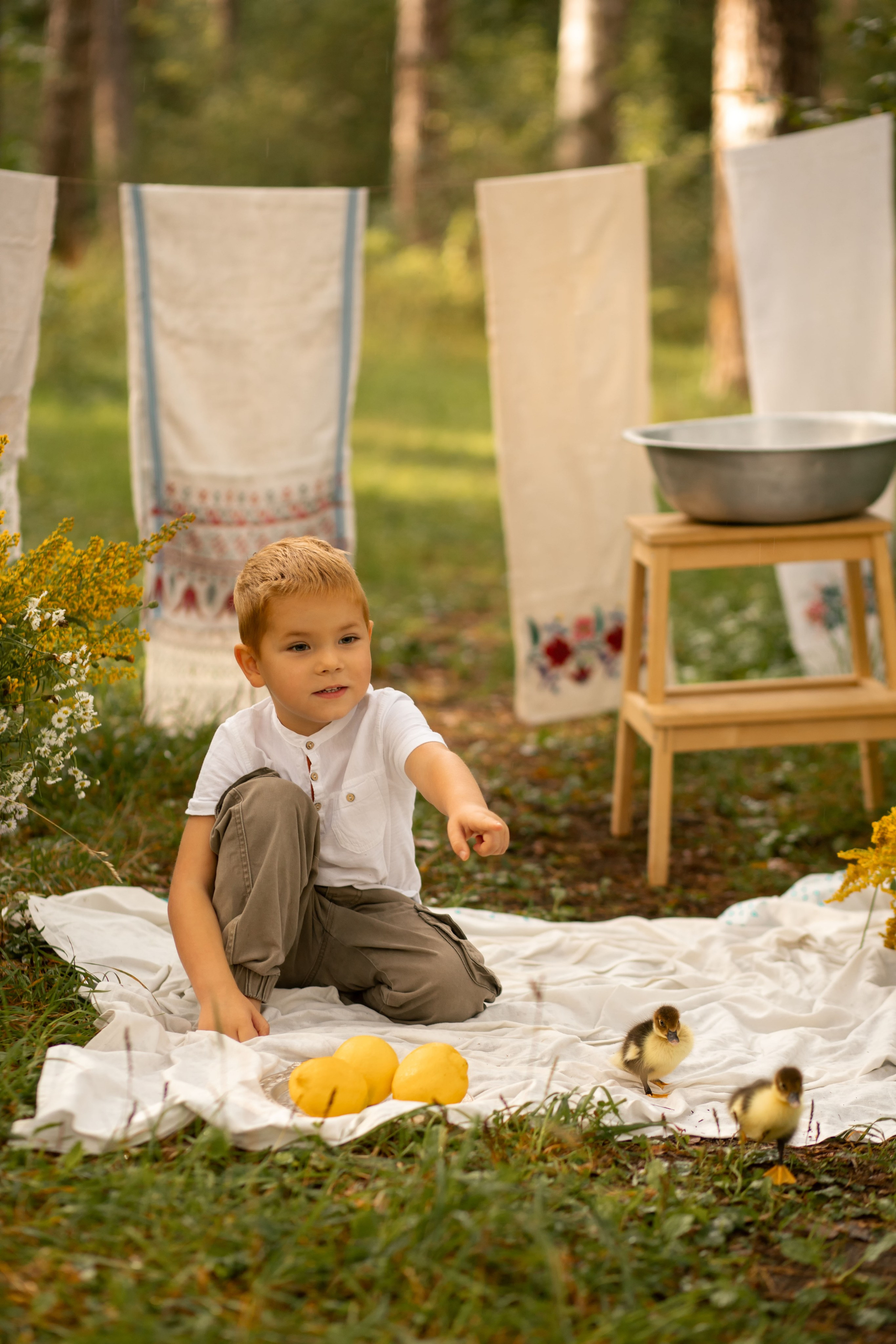 Большая стирка с утятами. Фотограф Алексин|Тула