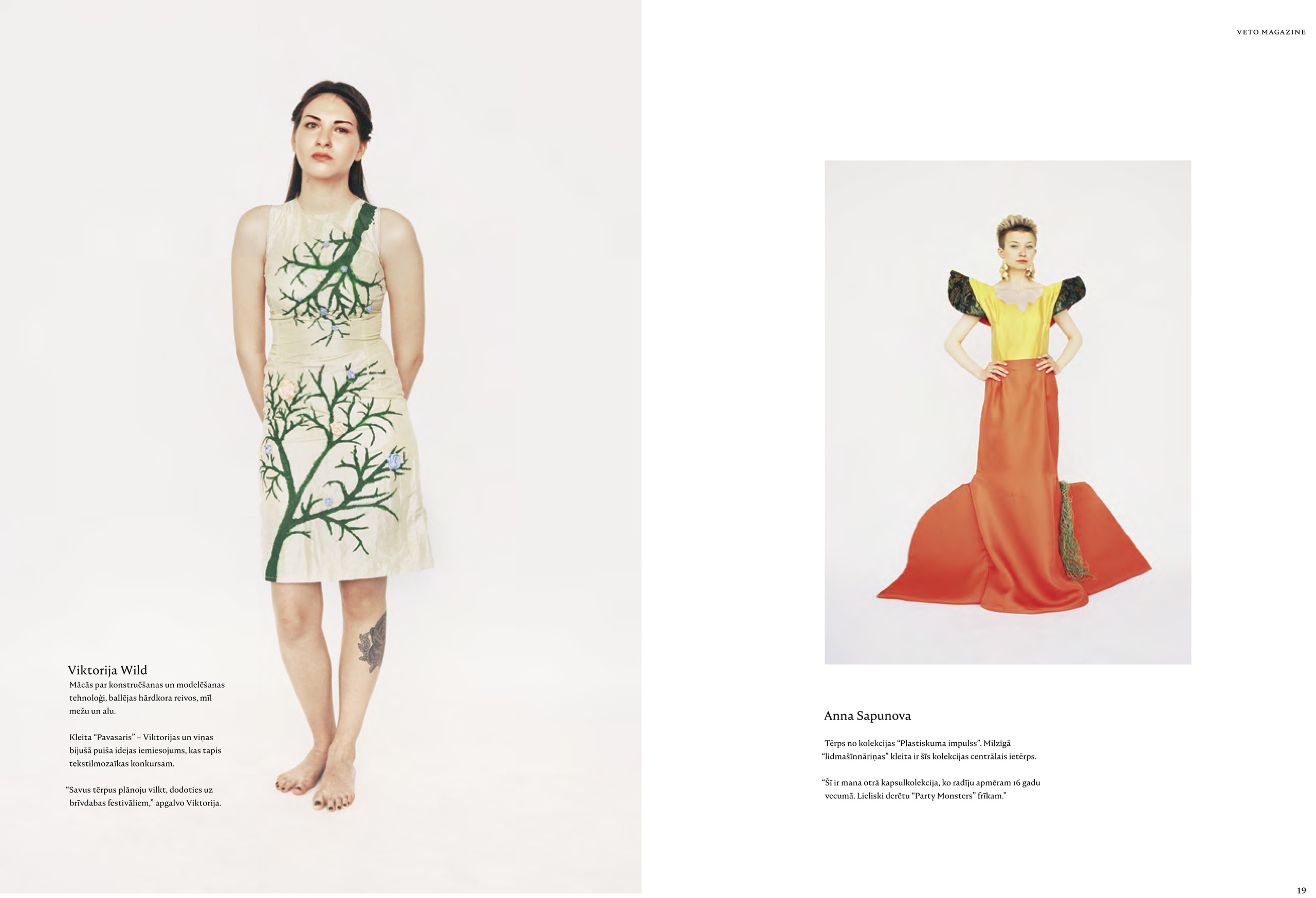 Another Fashion at Veto Magazine. Anastasia Tsayder