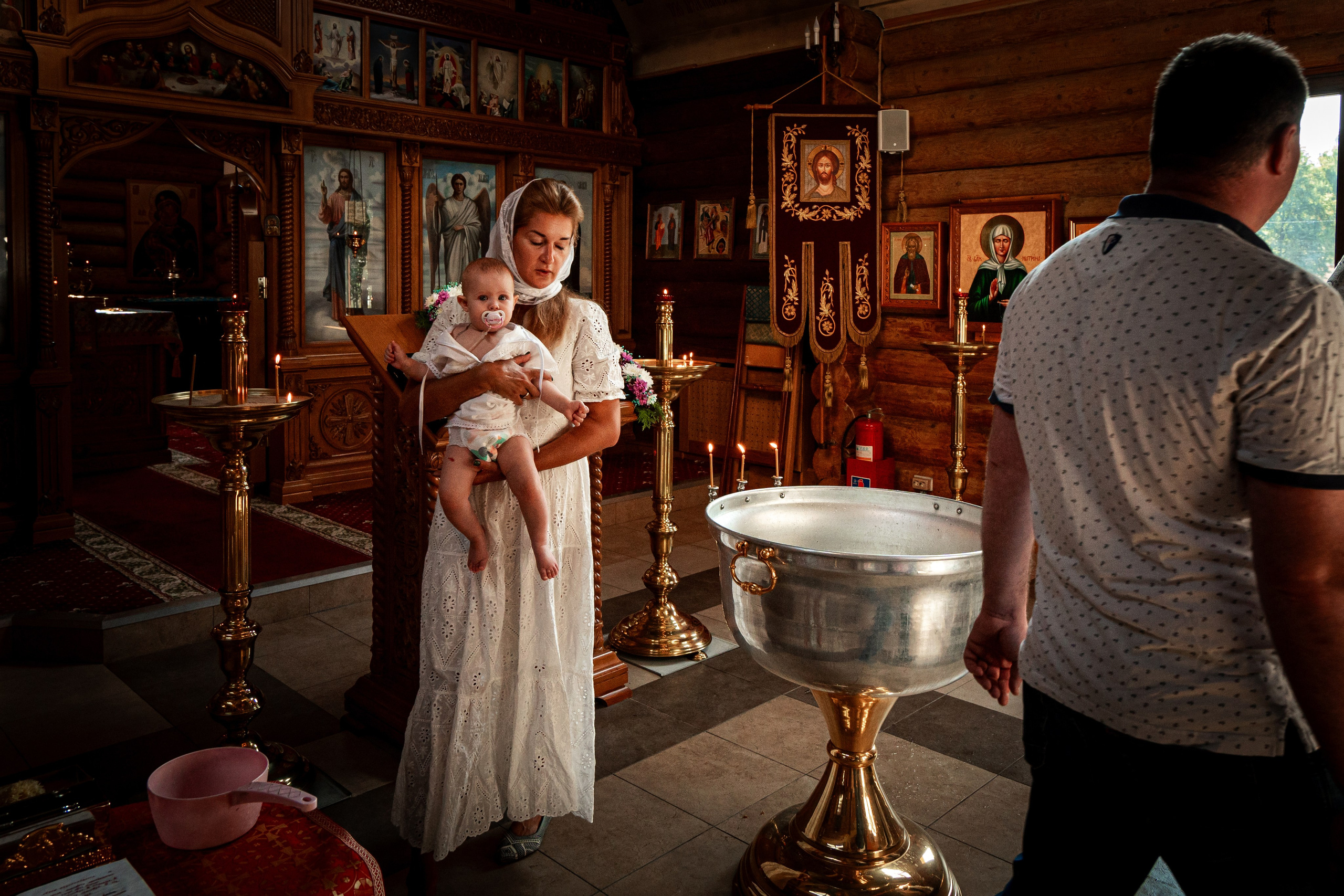 Таинство Крещения. Фотограф Щелково, Королев, Балашиха, Москва Анастасия Тягина