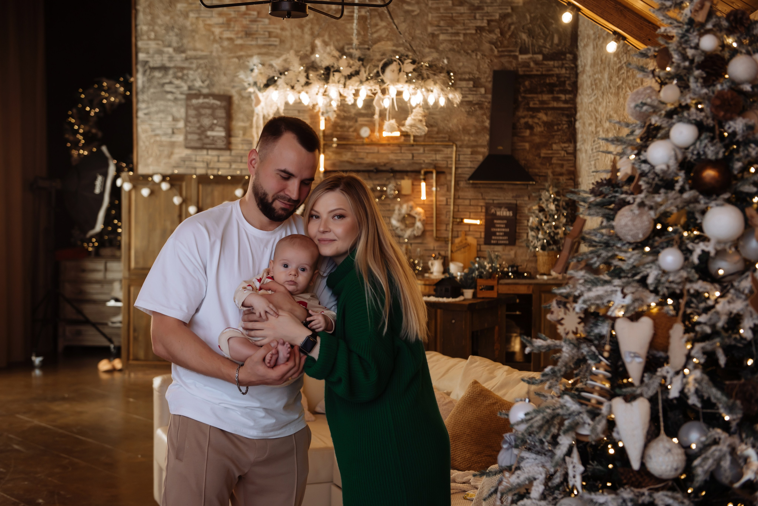 New Year Юля, Рома и маленький Эрик. Свадебный, портретный, фотограф беременности в Нижнем Новгороде Алина Зиновьева