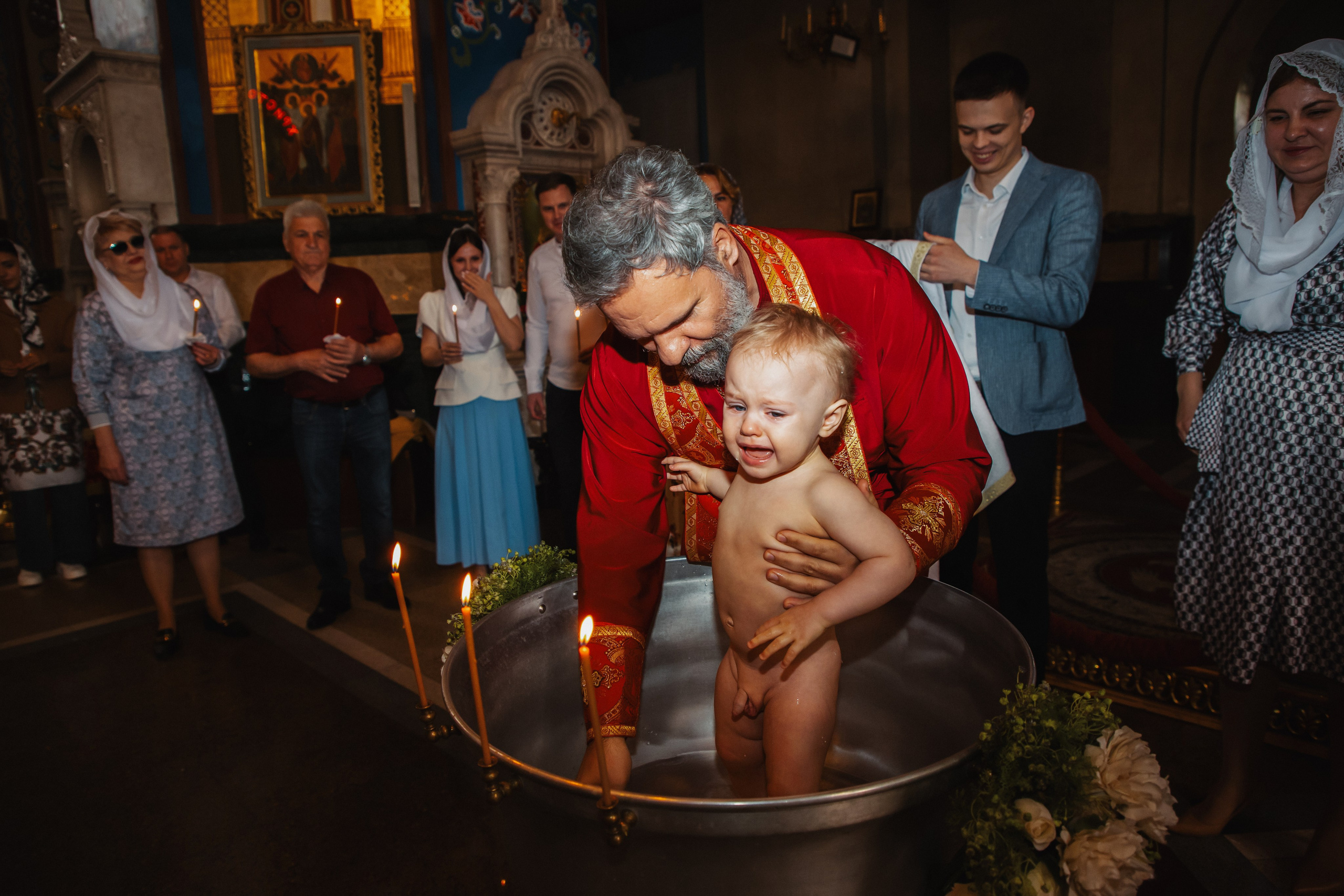 Таинство Крещения в Калининграде. Https://malovafoto.ru