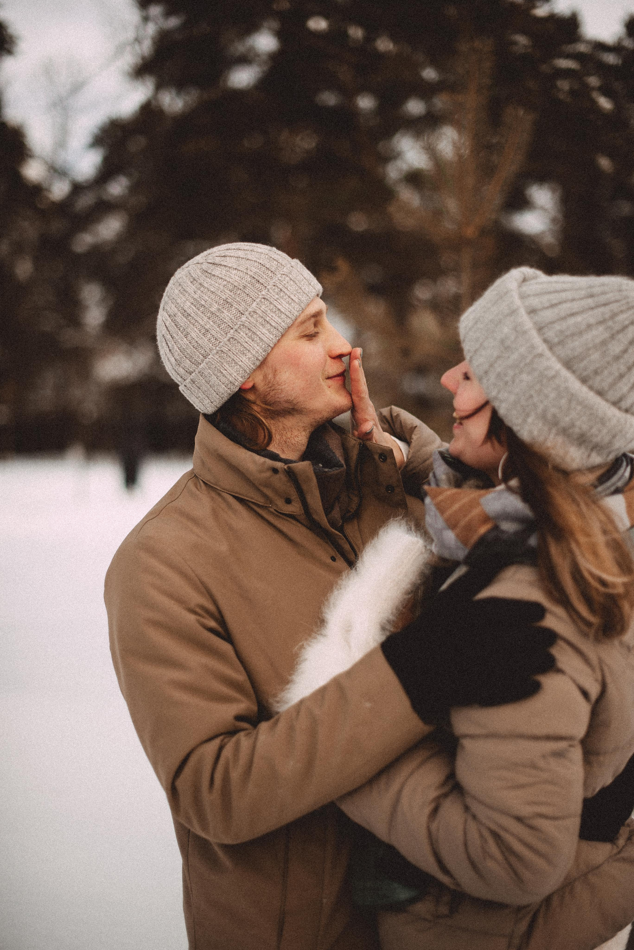 Зимняя прогулка. Семейная фотосессия Бутово Москва фотограф Алина Морщагина