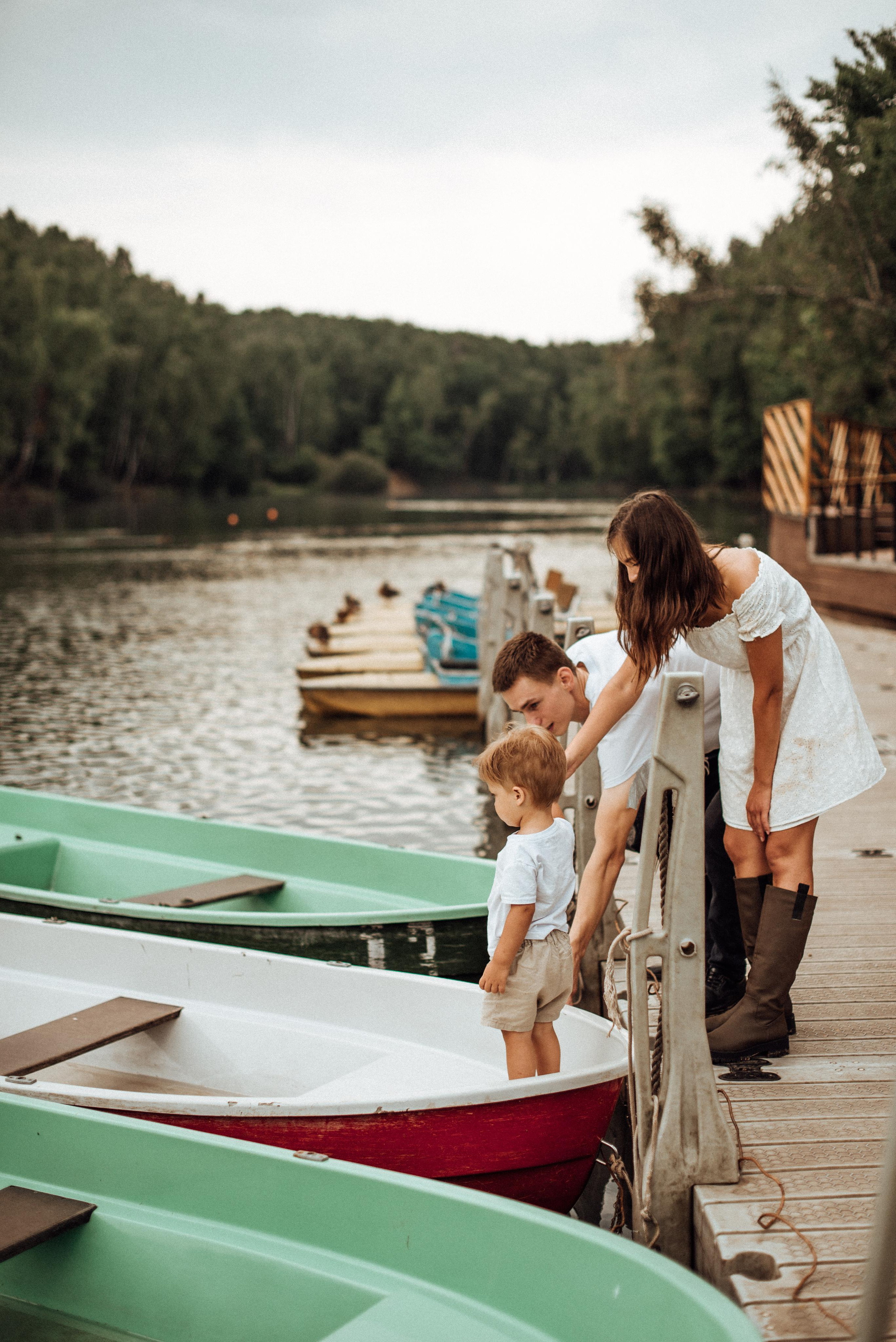 Богдану 2 годика. Семейная фотосессия Бутово Москва фотограф Алина Морщагина