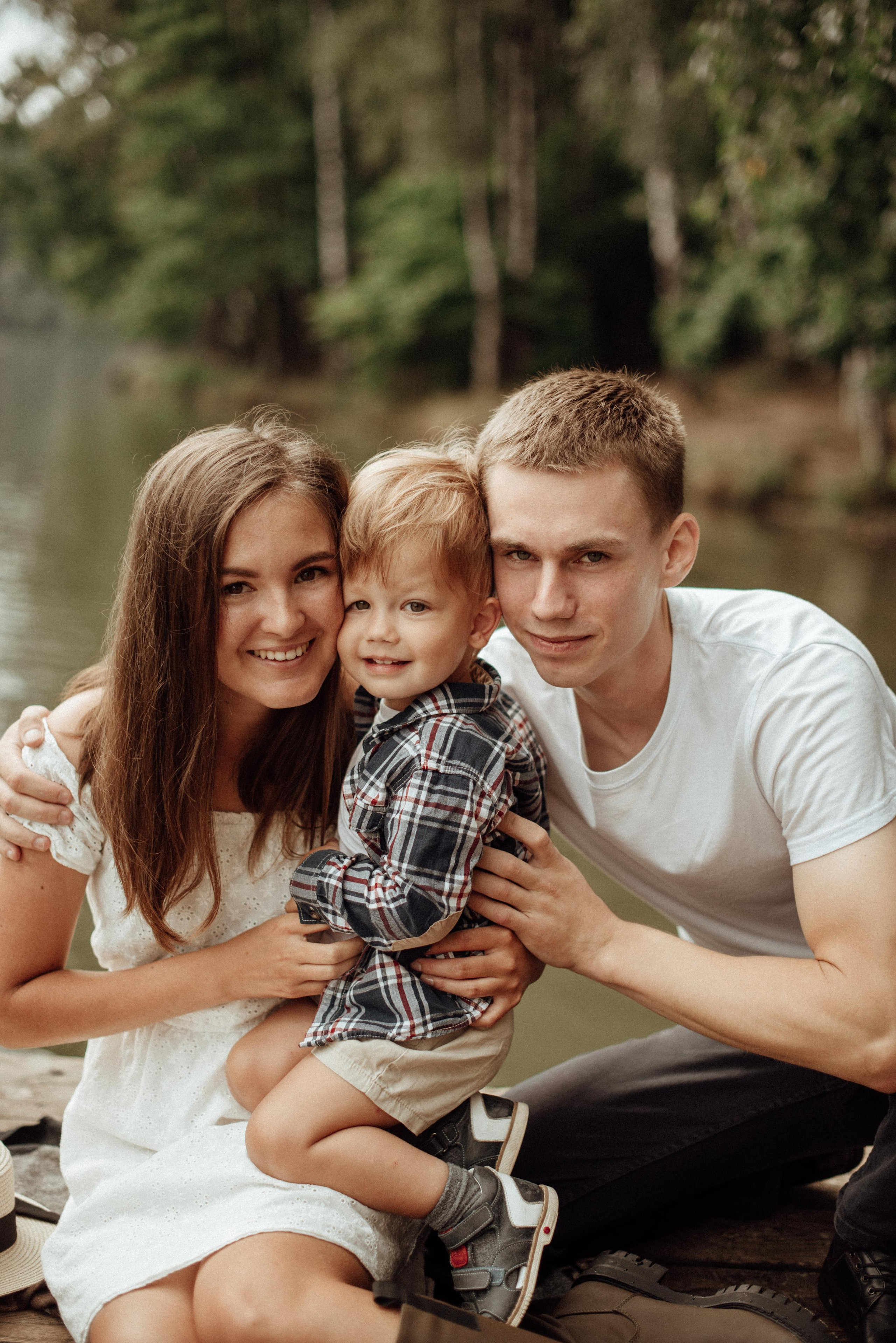 Богдану 2 годика. Семейная фотосессия Бутово Москва фотограф Алина Морщагина