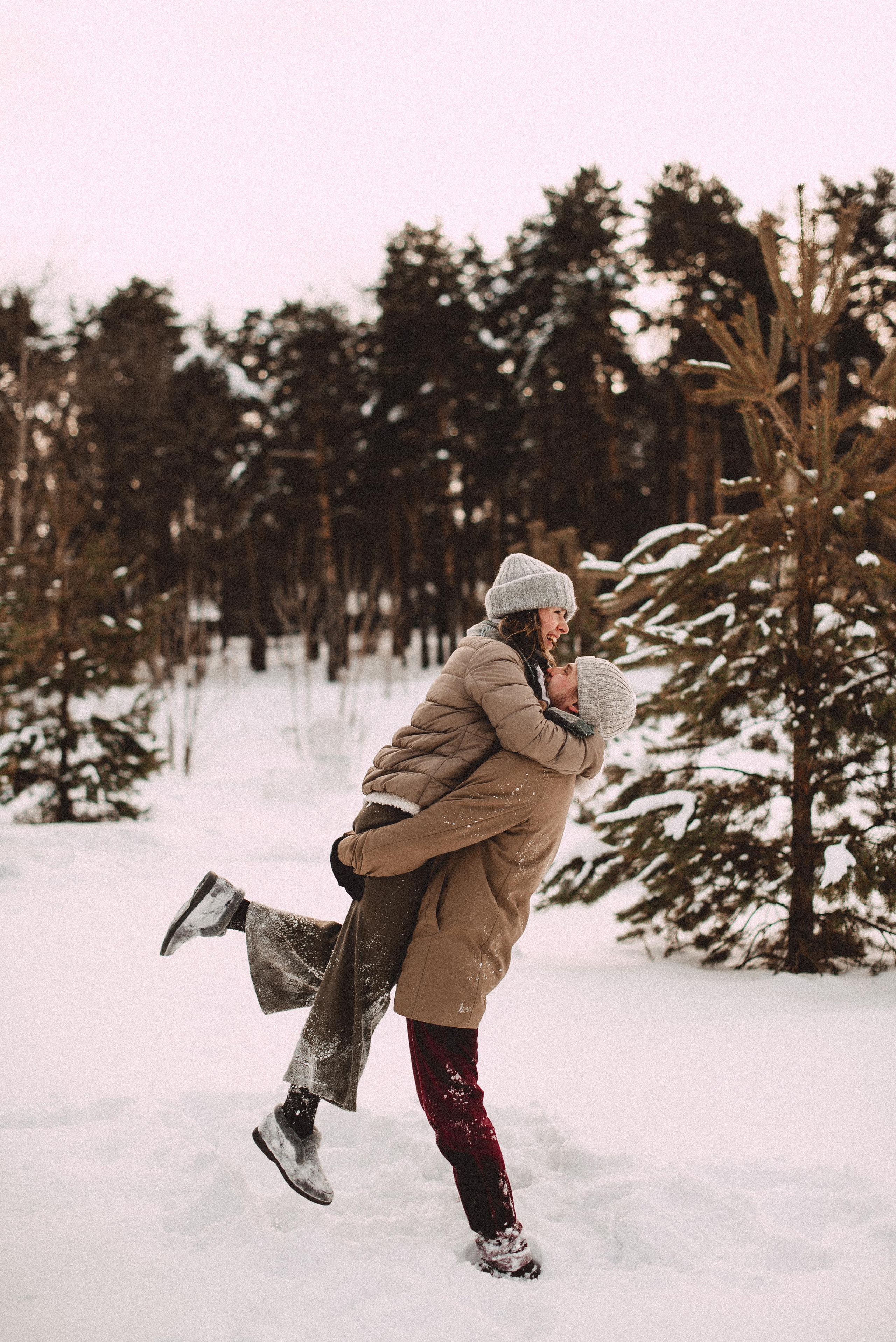 Зимняя прогулка. Семейная фотосессия Бутово Москва фотограф Алина Морщагина