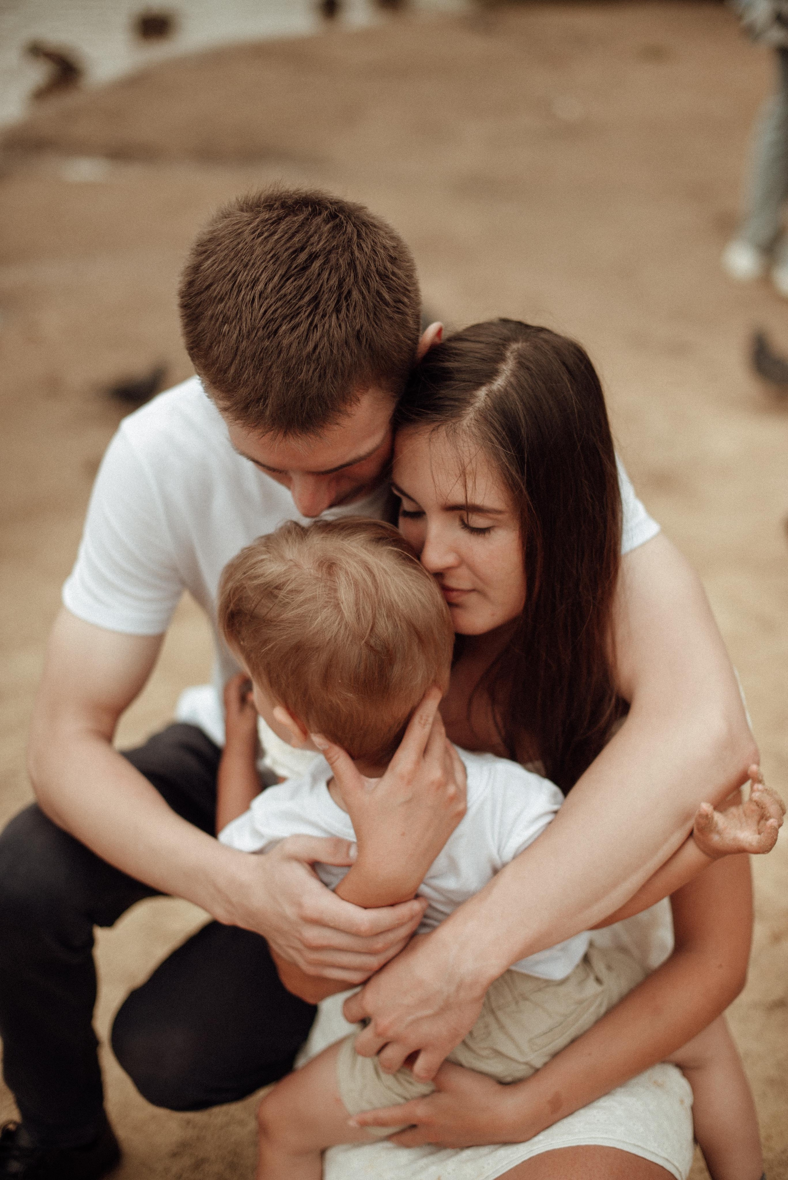 Богдану 2 годика. Семейная фотосессия Бутово Москва фотограф Алина Морщагина