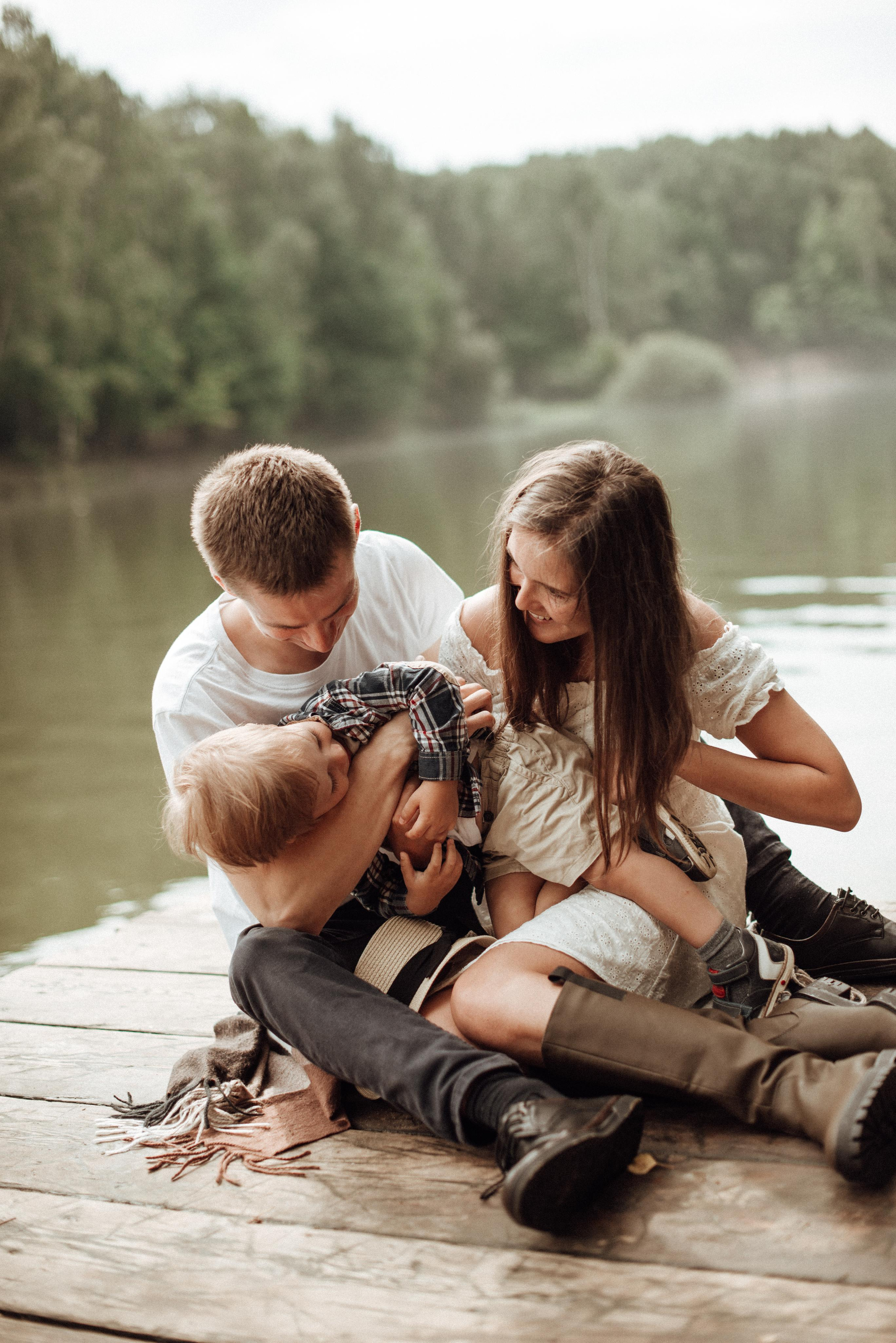 Богдану 2 годика. Семейная фотосессия Бутово Москва фотограф Алина Морщагина