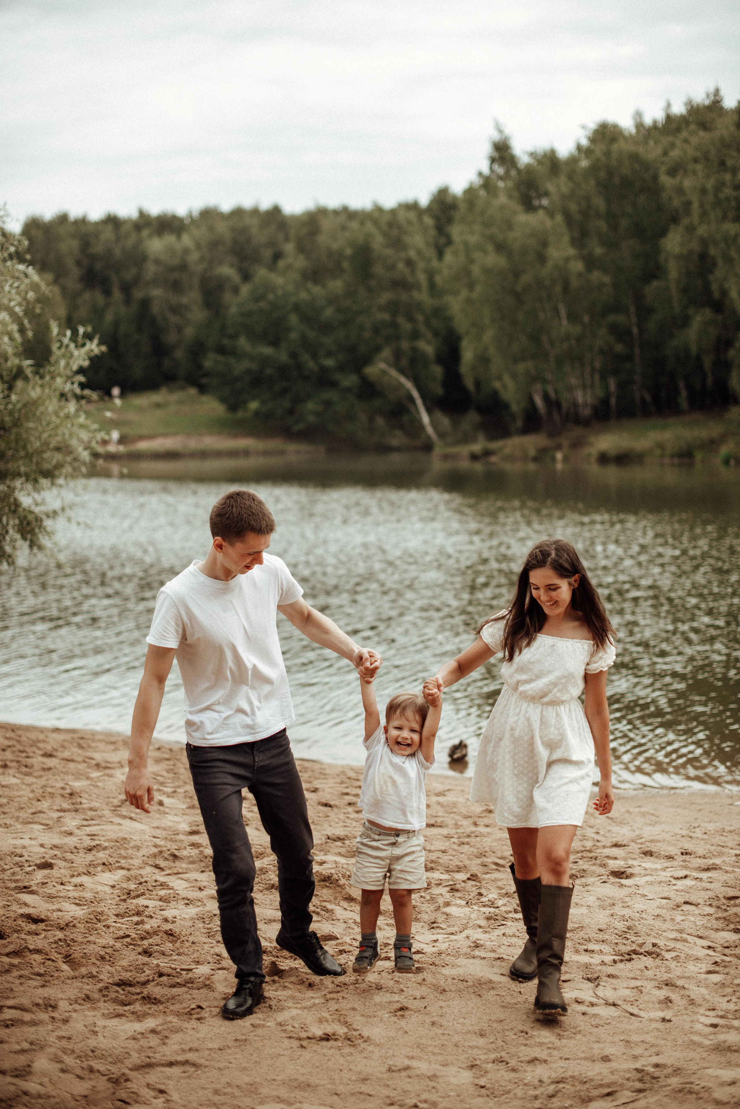 Богдану 2 годика. Семейная фотосессия Бутово Москва фотограф Алина Морщагина