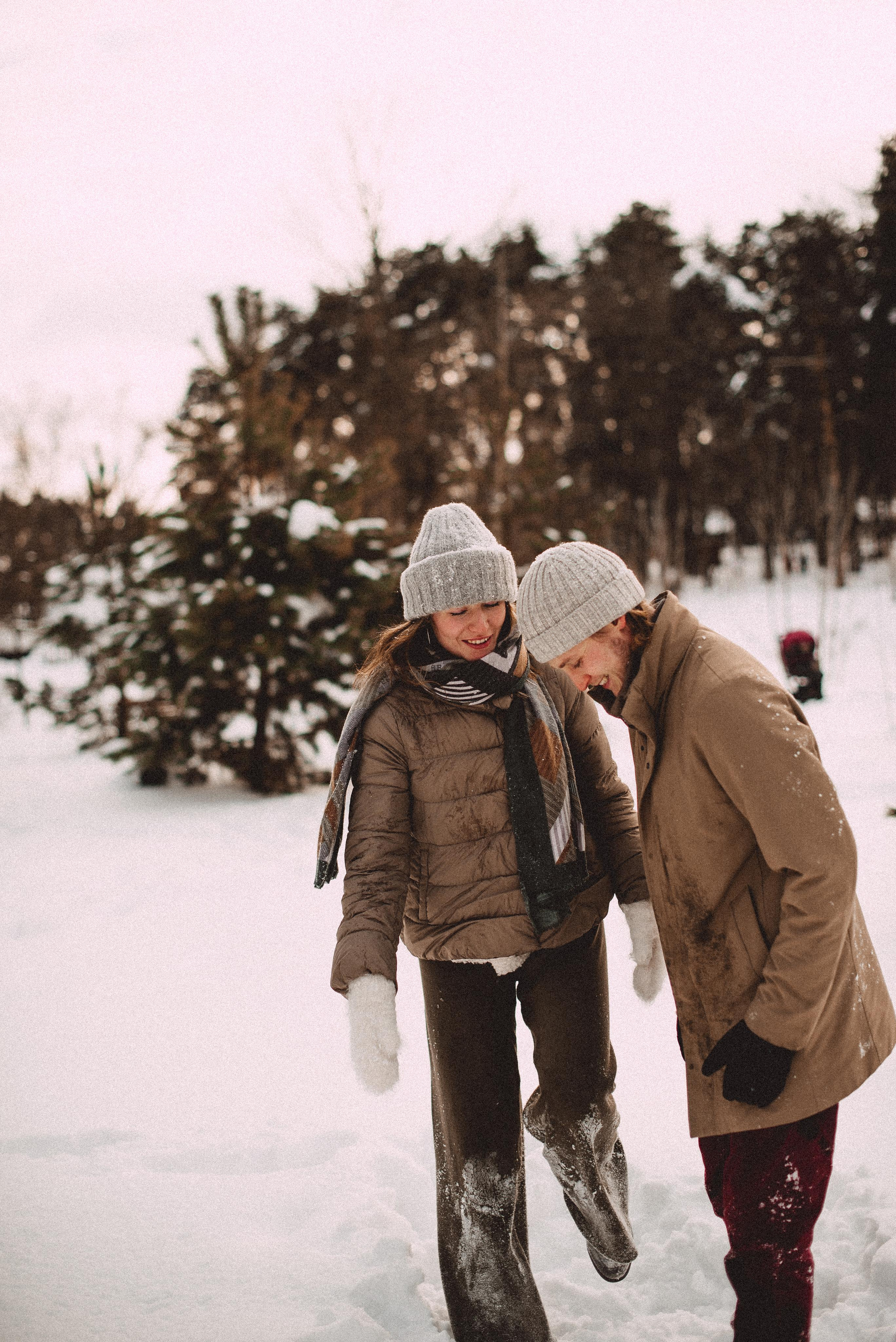 Зимняя прогулка. Семейная фотосессия Бутово Москва фотограф Алина Морщагина